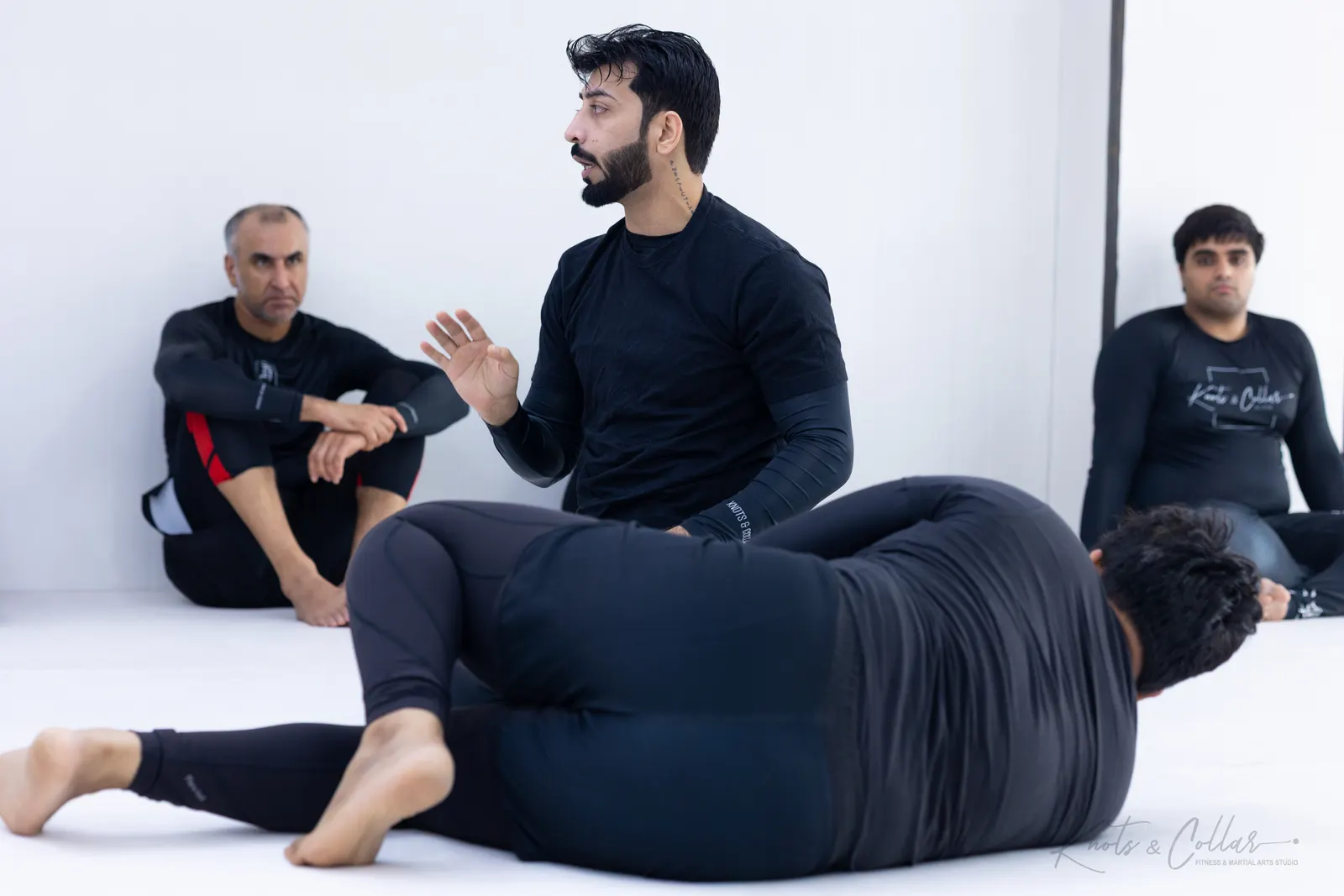 A Brazilian Jiu-Jitsu class at Knots & Collar, Defence Colony, New Delhi