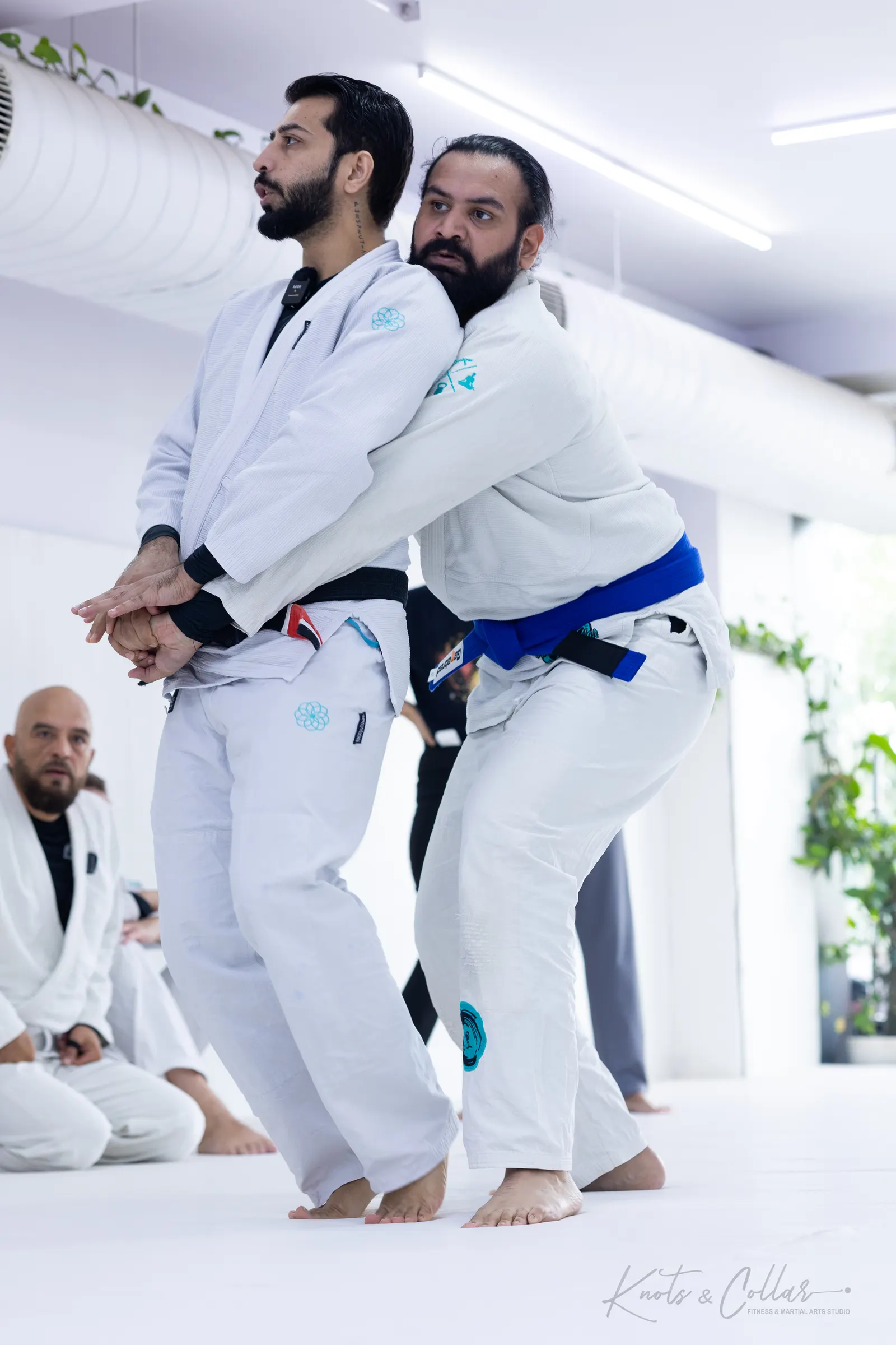 A jiu-jitsu session at Knots & Collar, Defence Colony, New Delhi