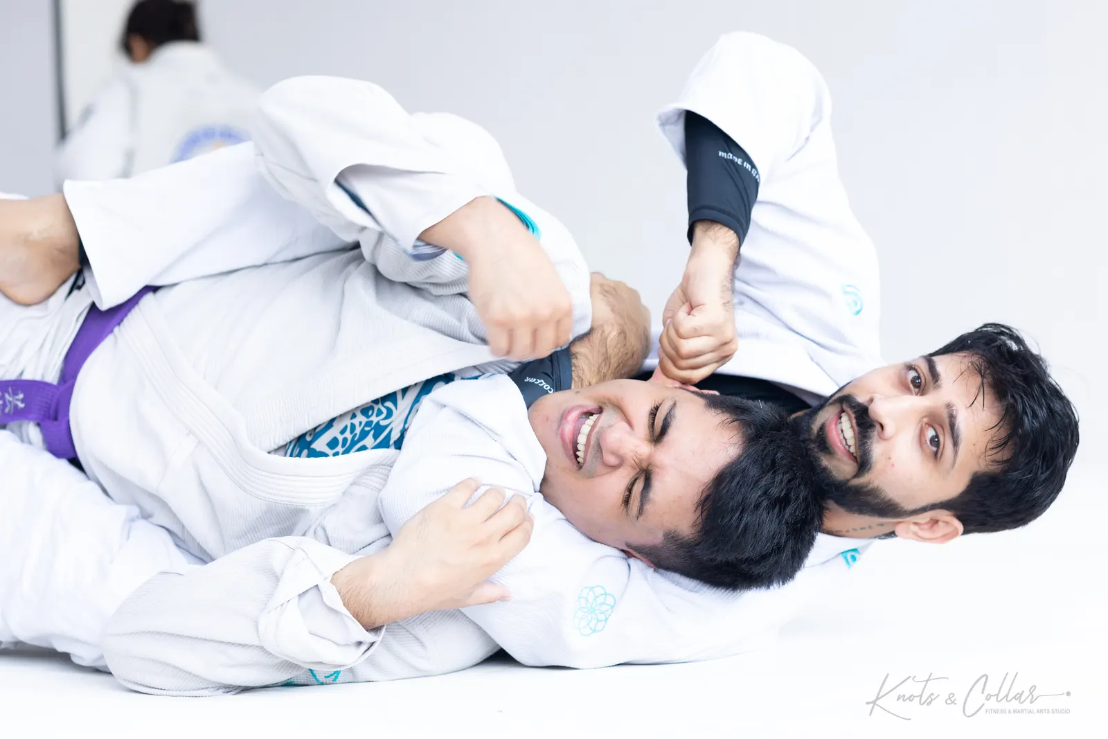 On the mat at Knots & Collar, the Brazilian Jiu-Jitsu studio in Defence Colony, New Delhi