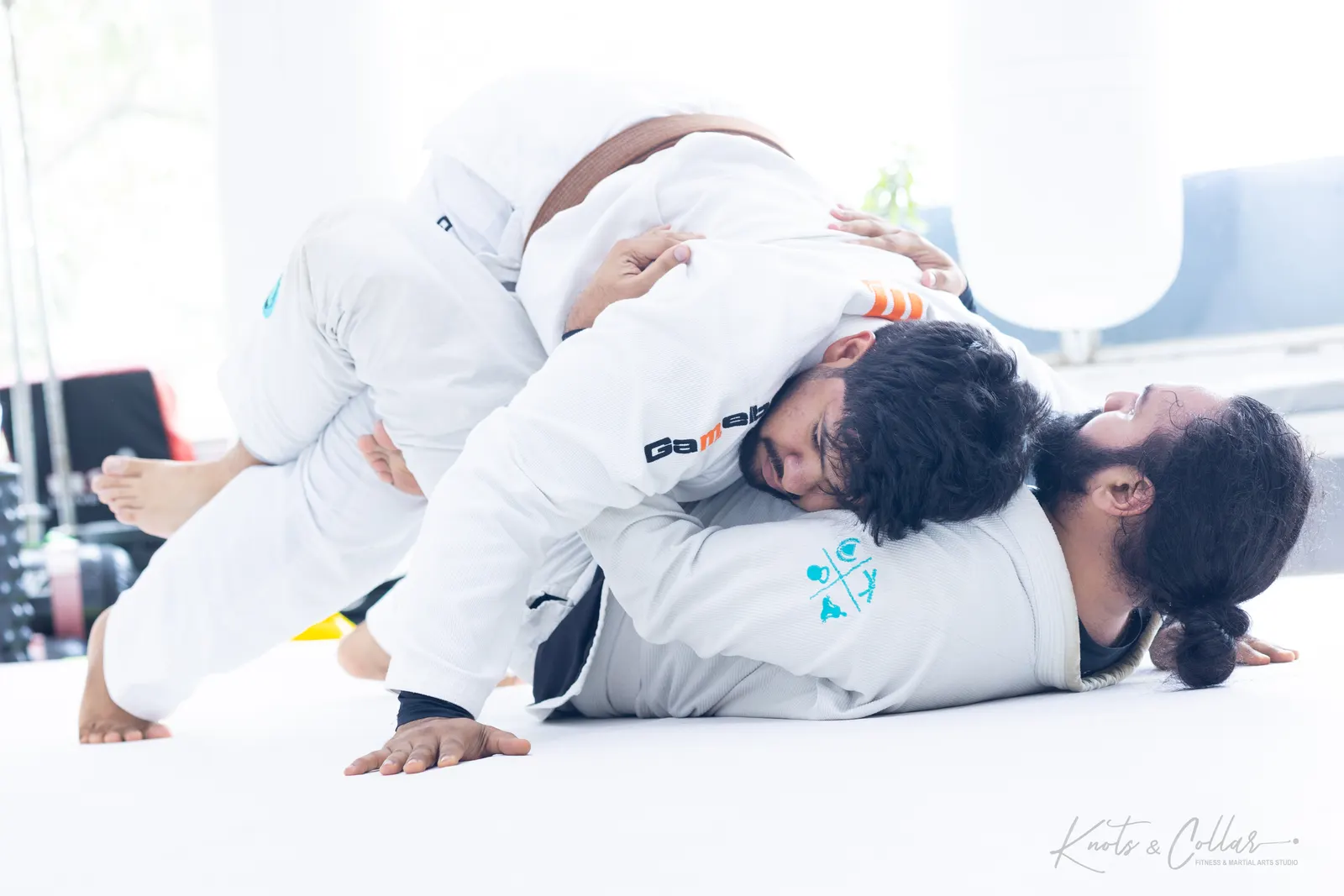 A Brazilian Jiu-Jitsu class at Knots & Collar, Defence Colony, New Delhi