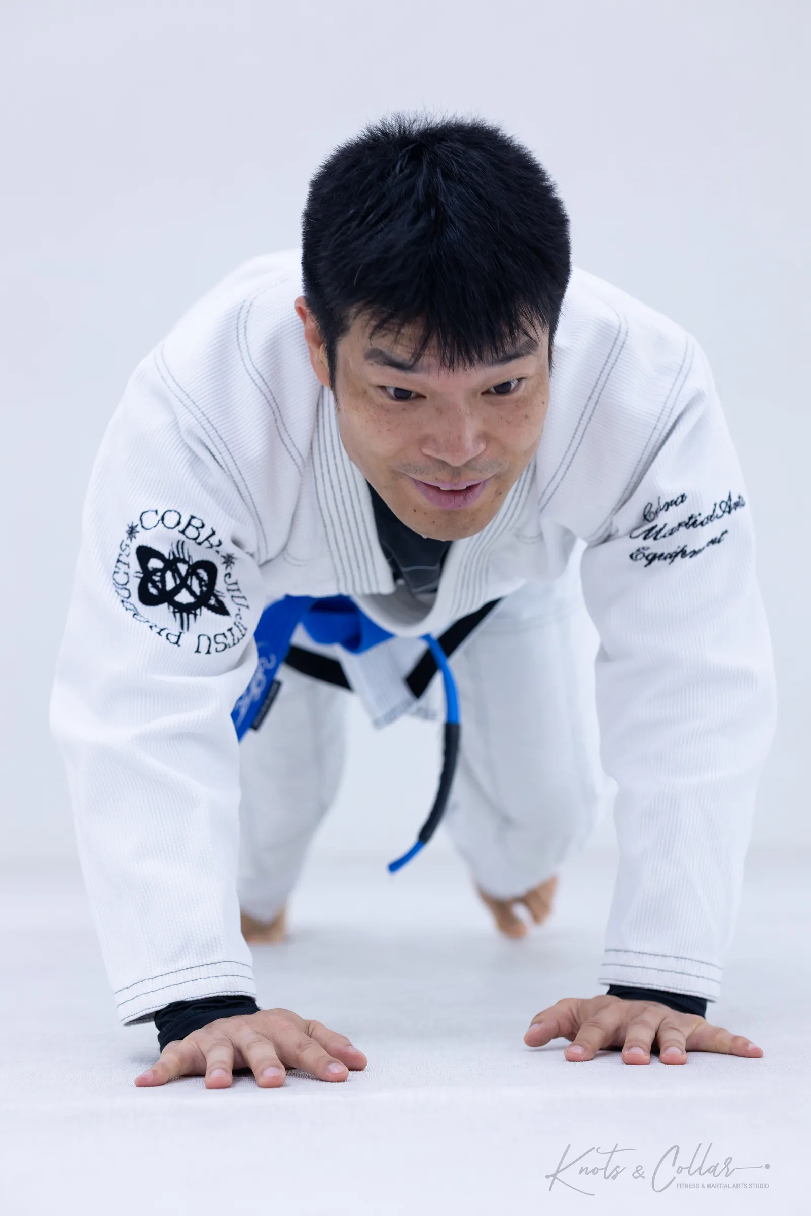 A jiu-jitsu session at Knots & Collar, Defence Colony, New Delhi