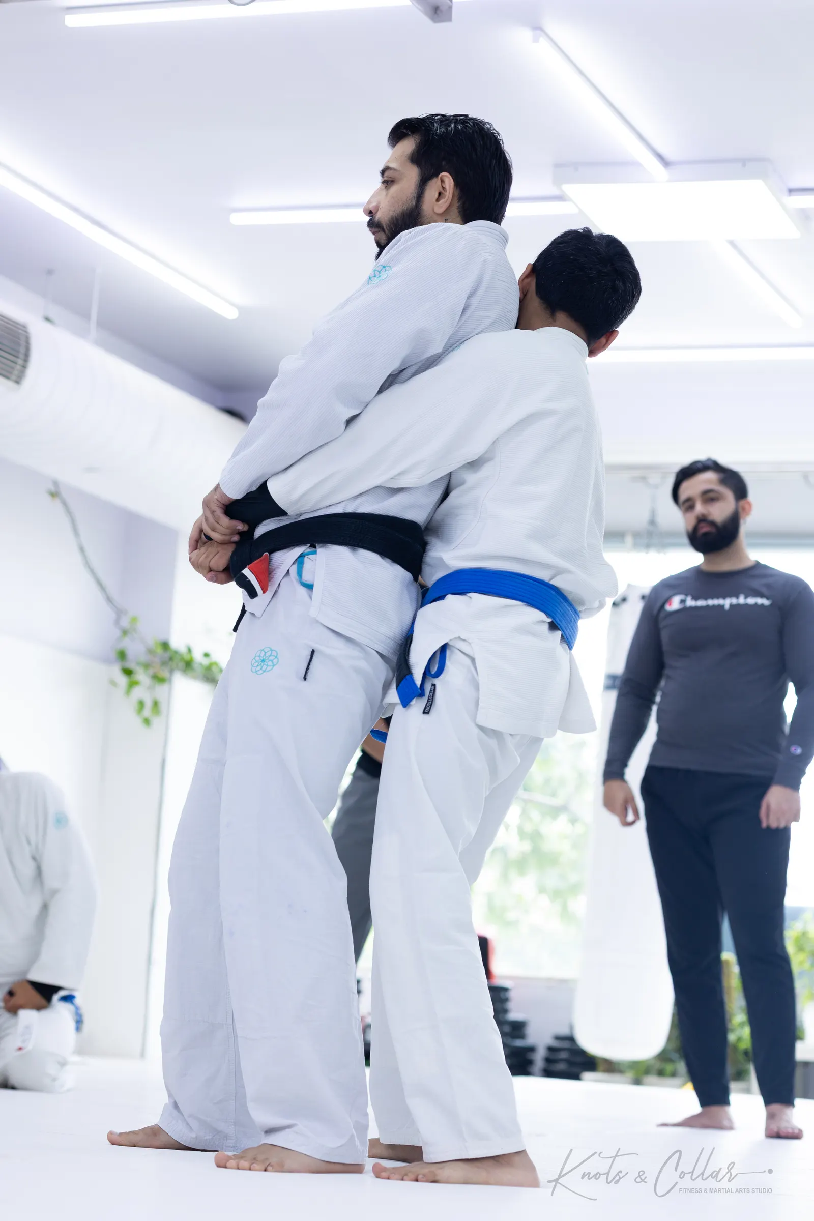 On the mat at Knots & Collar, the Brazilian Jiu-Jitsu studio in Defence Colony, New Delhi