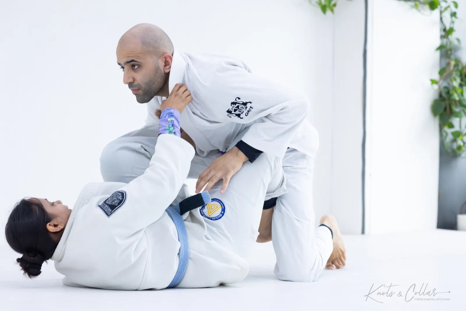 On the mat at Knots & Collar, the Brazilian Jiu-Jitsu studio in Defence Colony, New Delhi