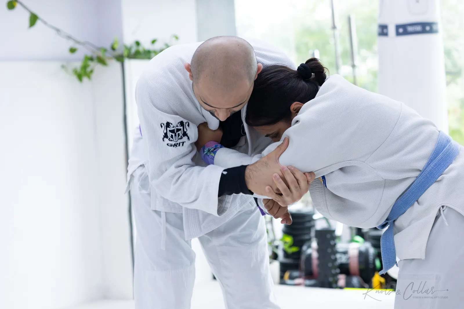 On the mat at Knots & Collar, the Brazilian Jiu-Jitsu studio in Defence Colony, New Delhi