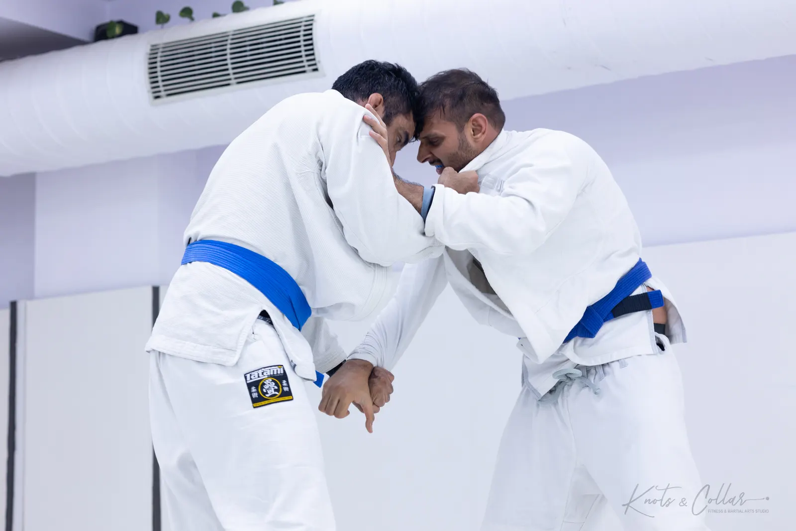 A Brazilian Jiu-Jitsu class at Knots & Collar, Defence Colony, New Delhi
