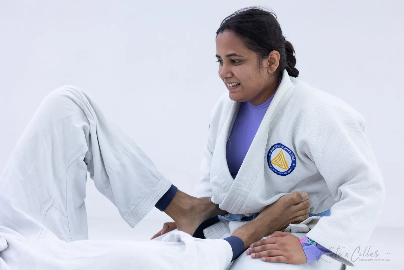 Grappling training at Knots & Collar, Defence Colony, New Delhi