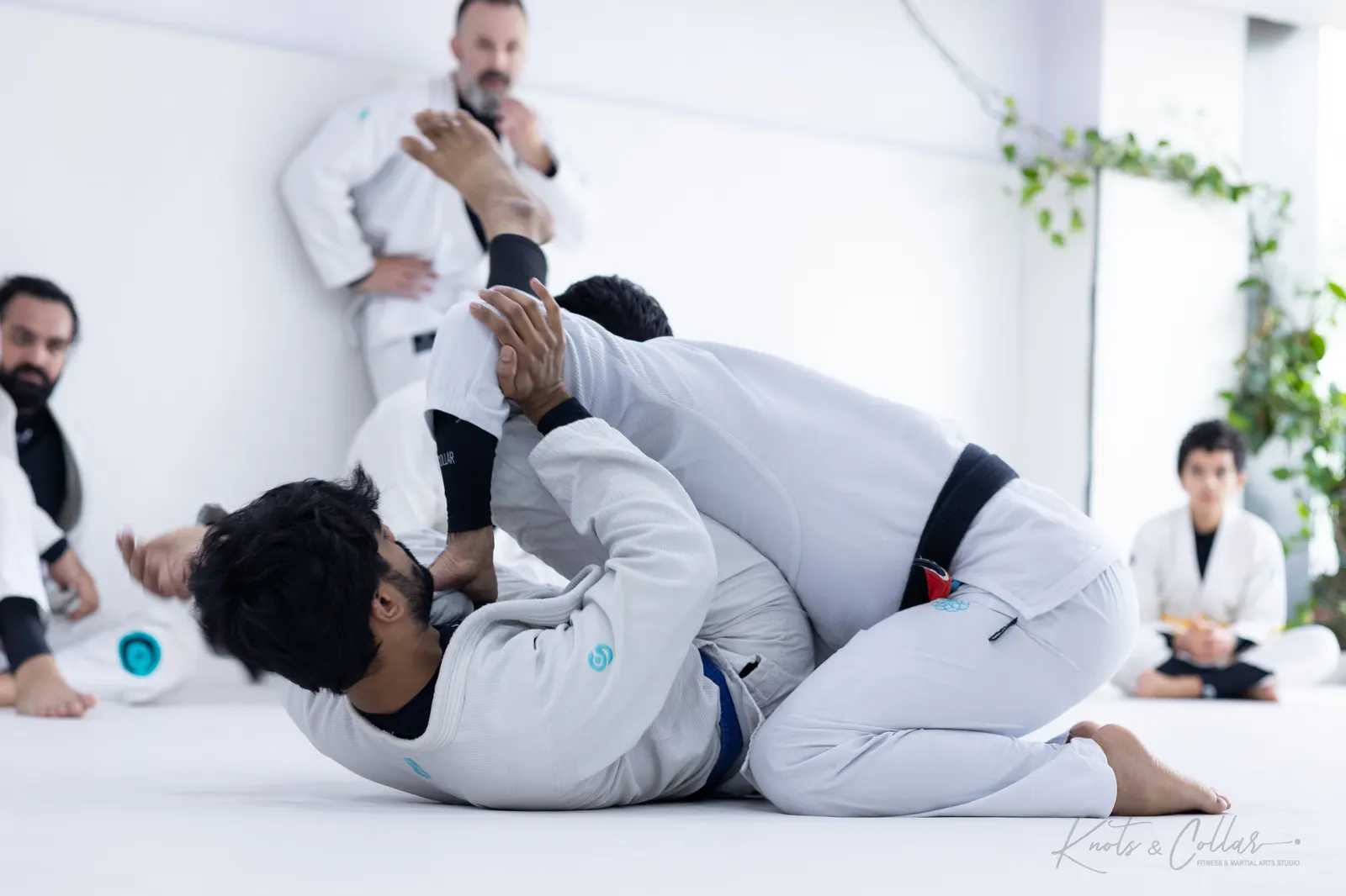 A Brazilian Jiu-Jitsu class at Knots & Collar, Defence Colony, New Delhi
