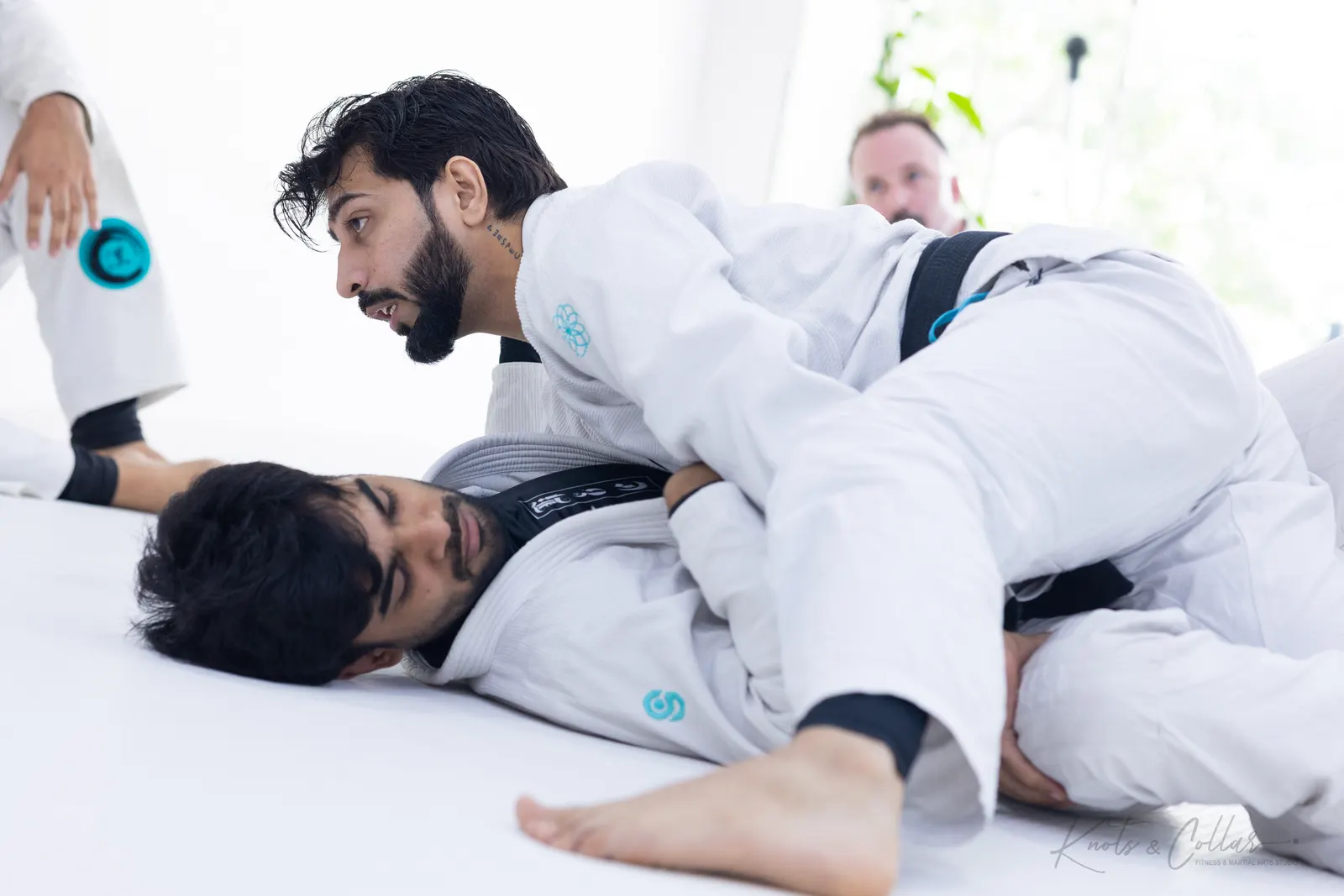 A Brazilian Jiu-Jitsu class at Knots & Collar, Defence Colony, New Delhi