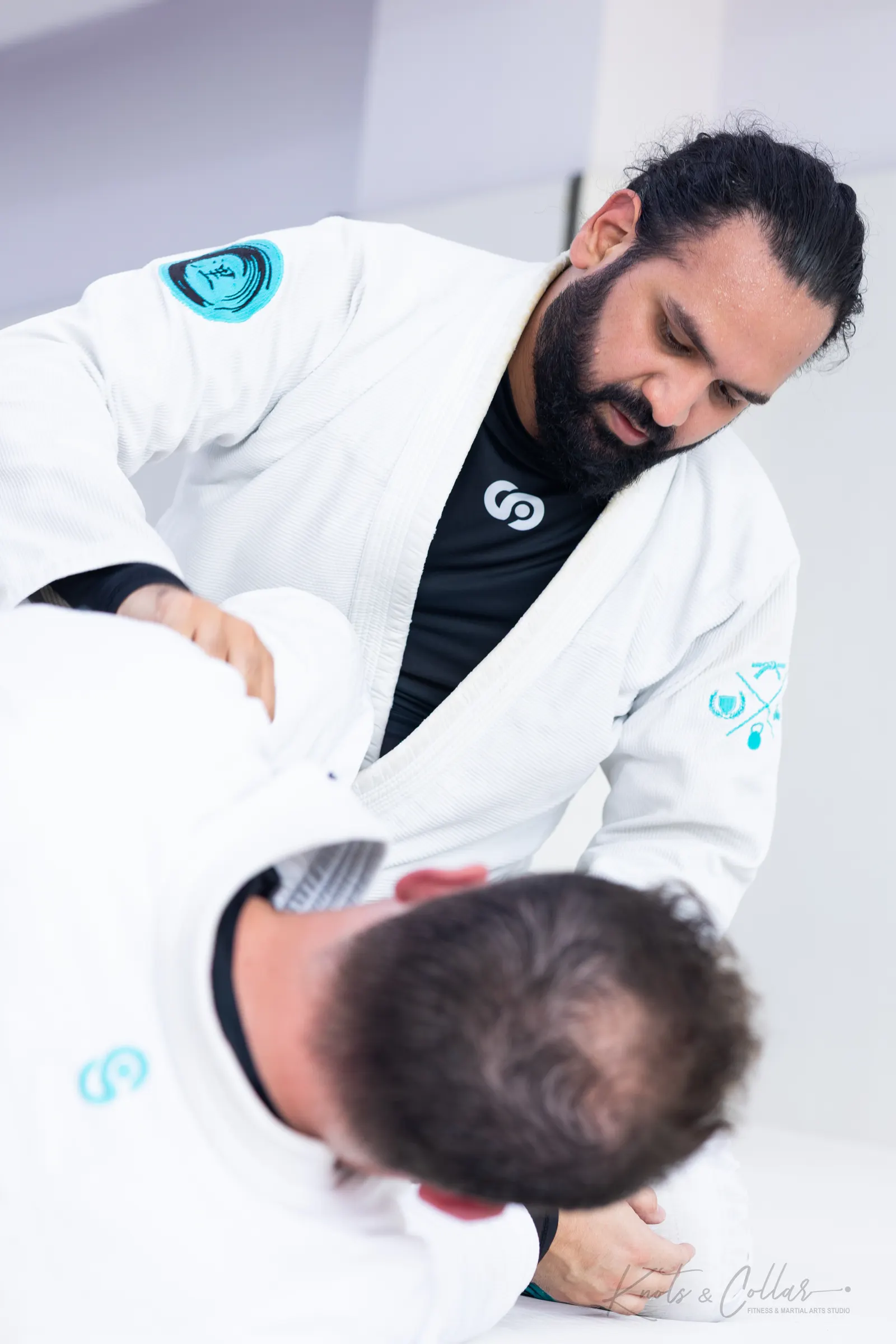 Grappling training at Knots & Collar, Defence Colony, New Delhi