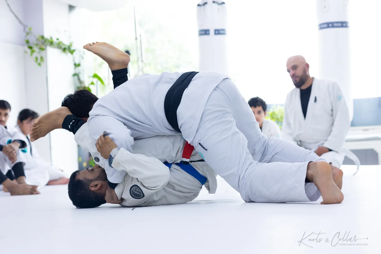 Grappling training at Knots & Collar, Defence Colony, New Delhi