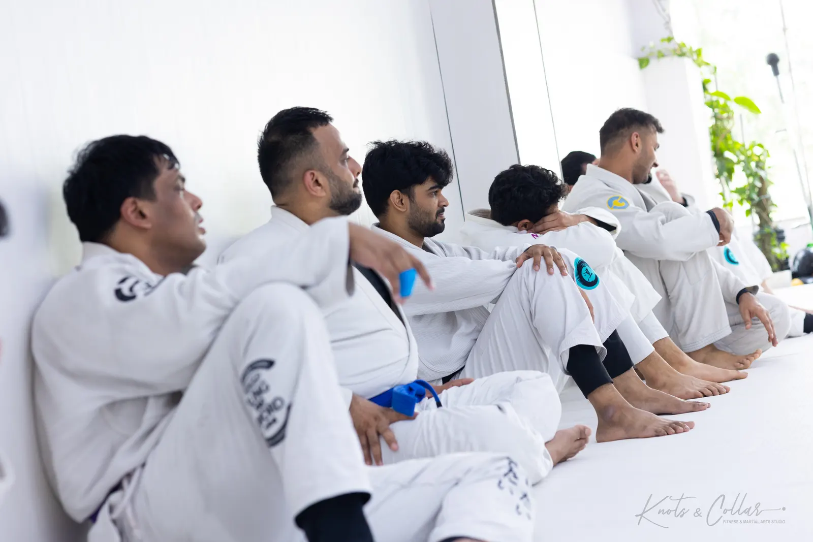 A jiu-jitsu session at Knots & Collar, Defence Colony, New Delhi