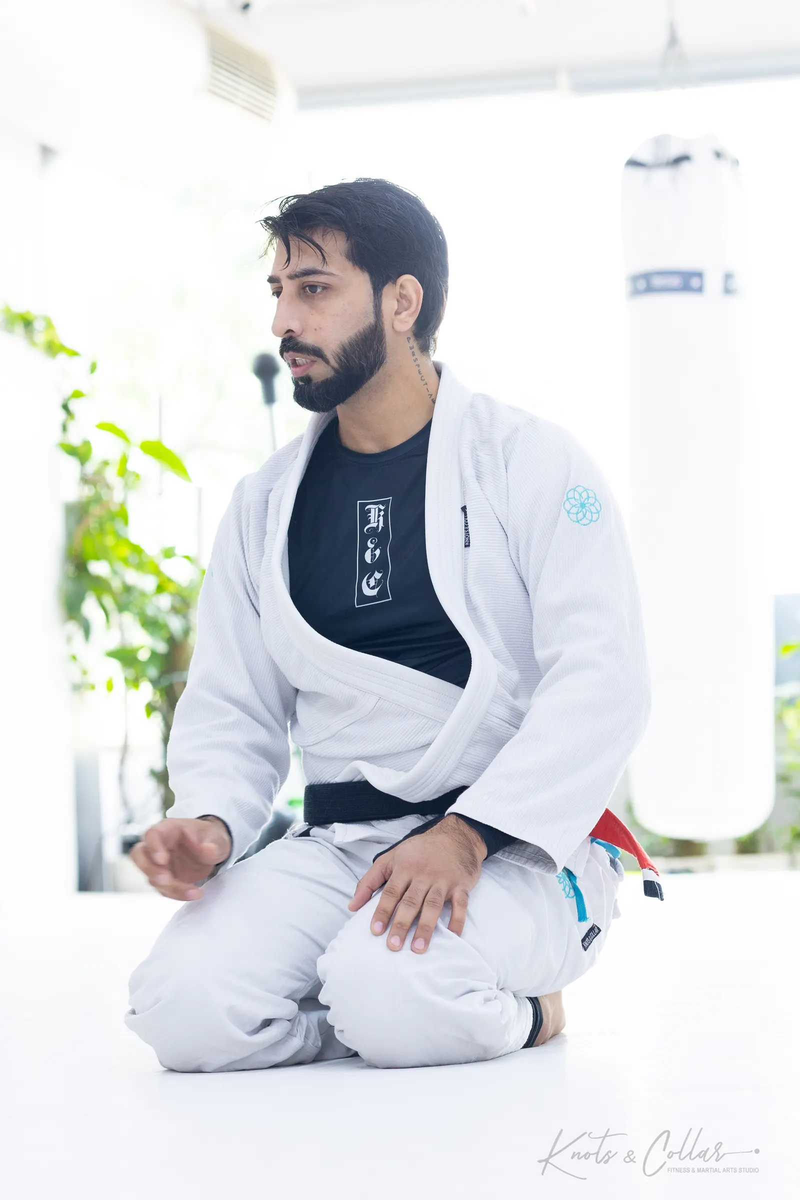 A jiu-jitsu session at Knots & Collar, Defence Colony, New Delhi