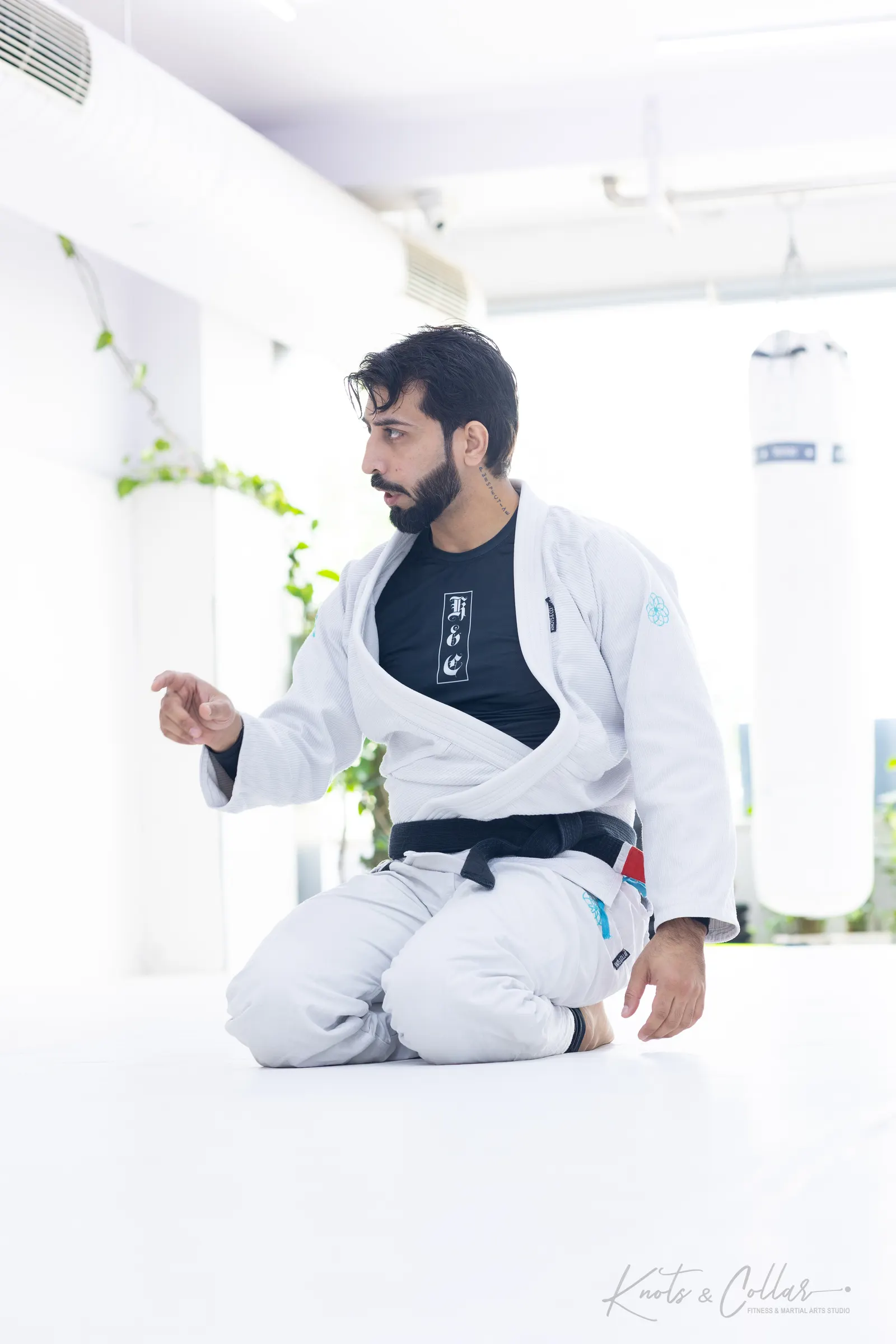 On the mat at Knots & Collar, the Brazilian Jiu-Jitsu studio in Defence Colony, New Delhi