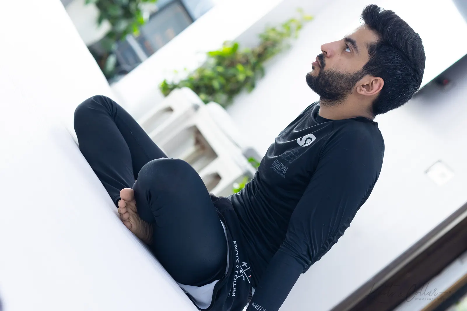 A jiu-jitsu session at Knots & Collar, Defence Colony, New Delhi