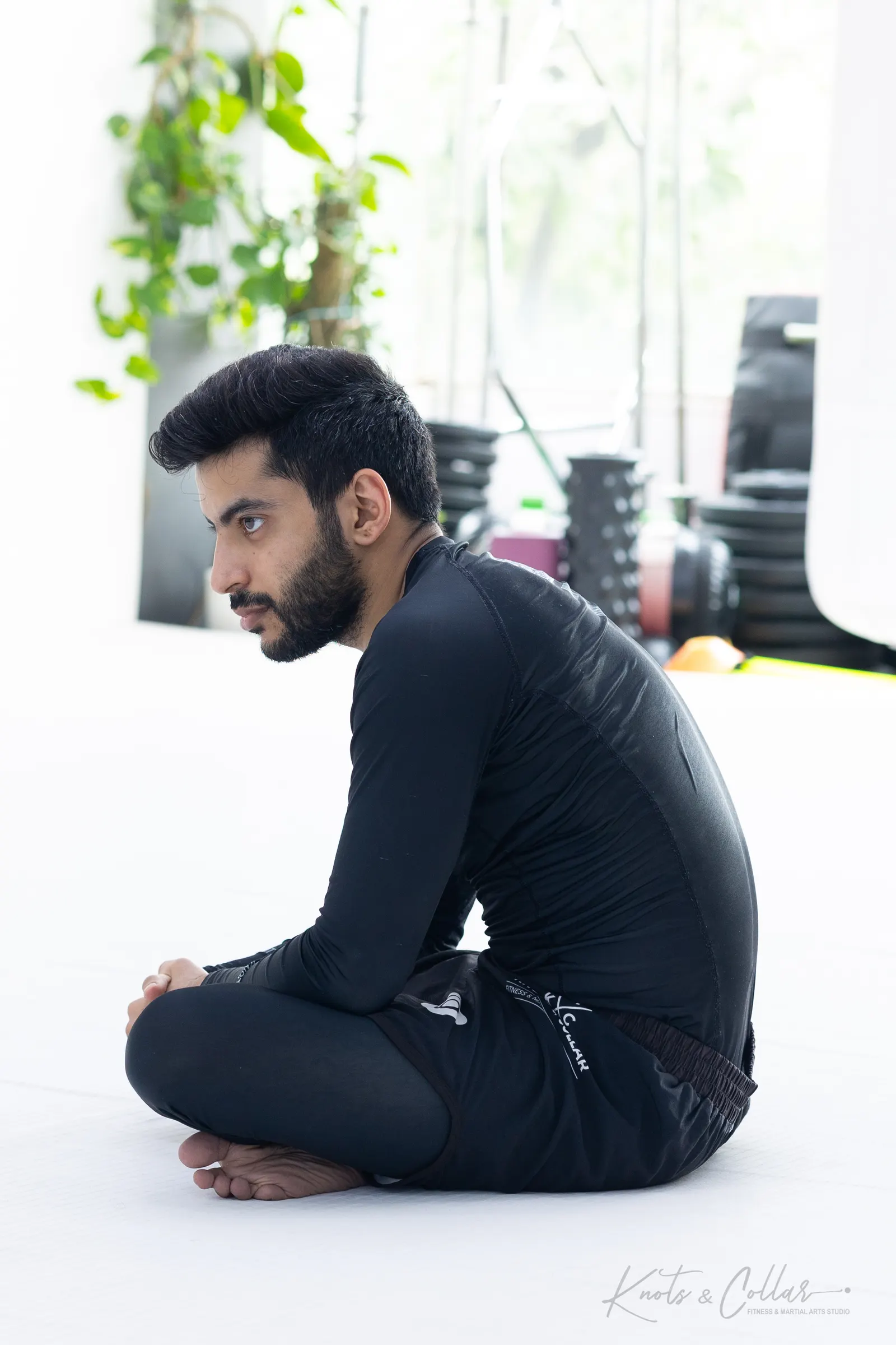 A jiu-jitsu session at Knots & Collar, Defence Colony, New Delhi