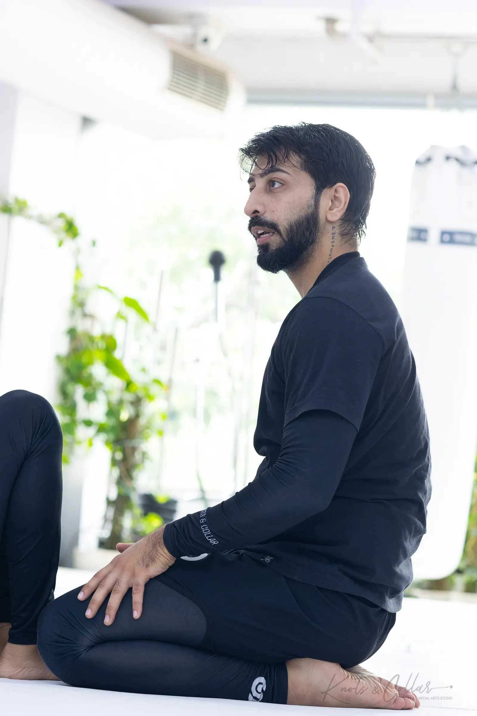 On the mat at Knots & Collar, the Brazilian Jiu-Jitsu studio in Defence Colony, New Delhi