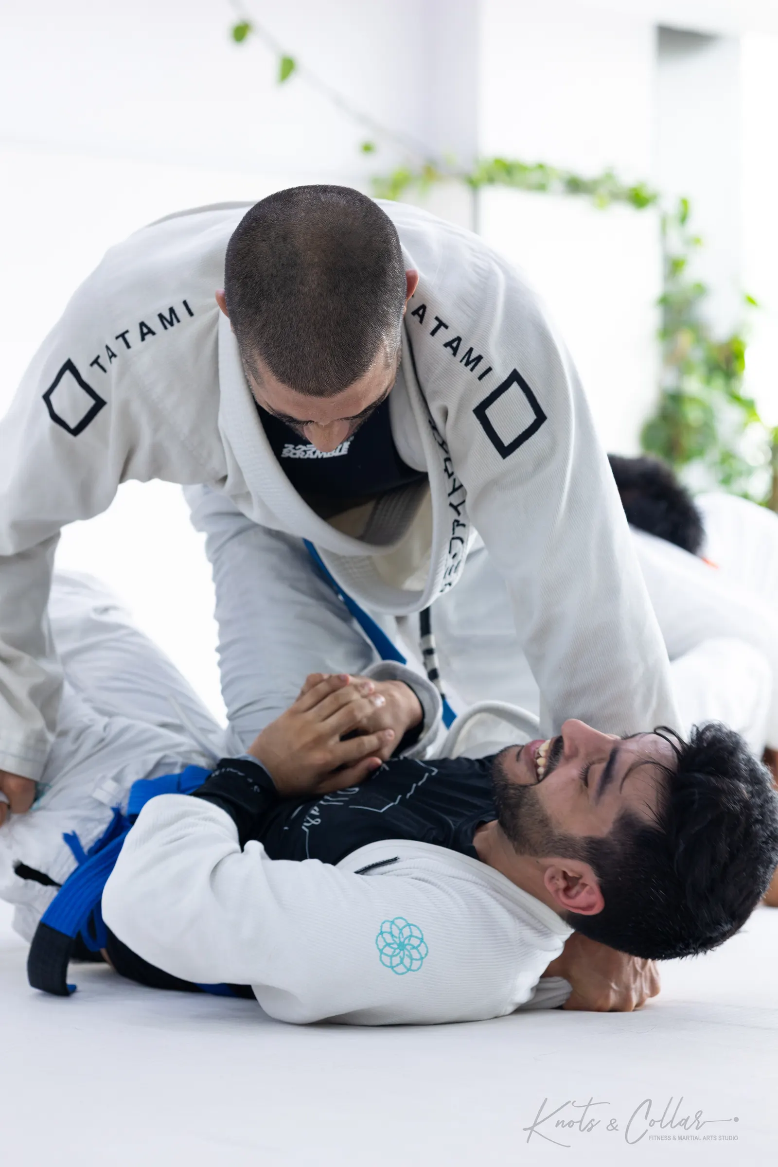 A jiu-jitsu session at Knots & Collar, Defence Colony, New Delhi