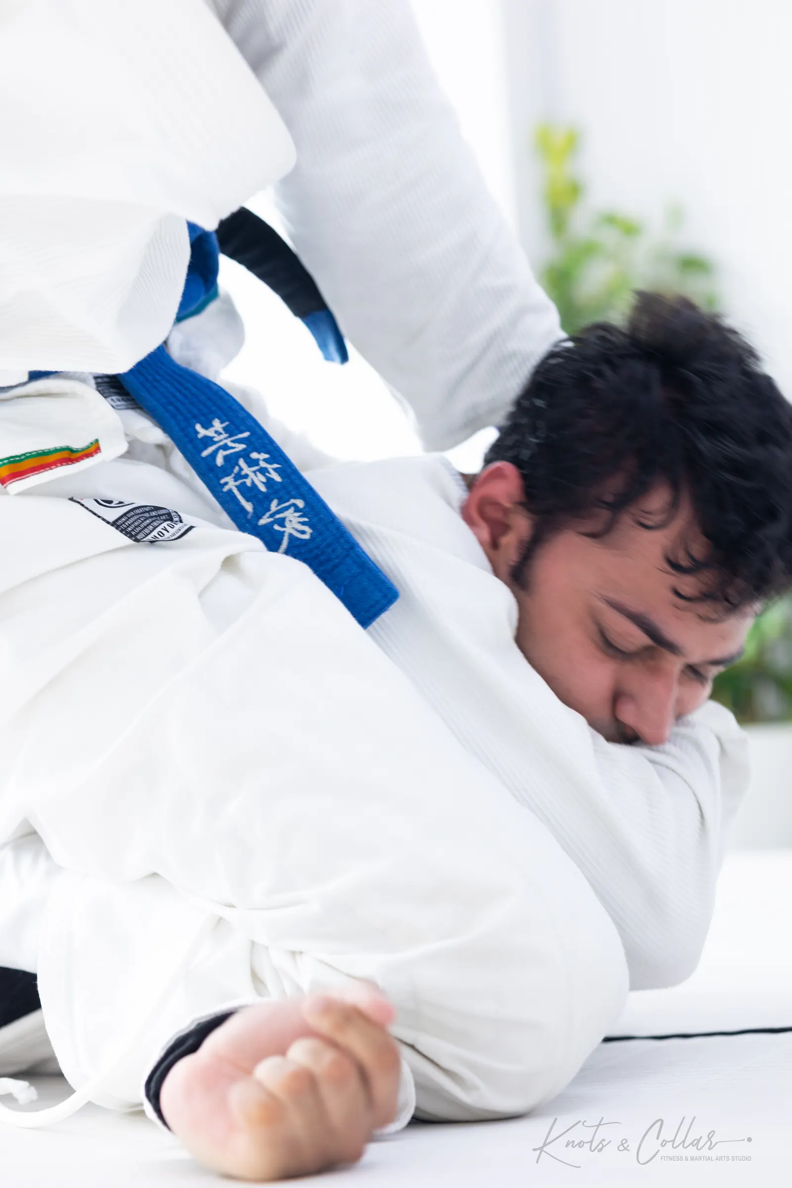 On the mat at Knots & Collar, the Brazilian Jiu-Jitsu studio in Defence Colony, New Delhi