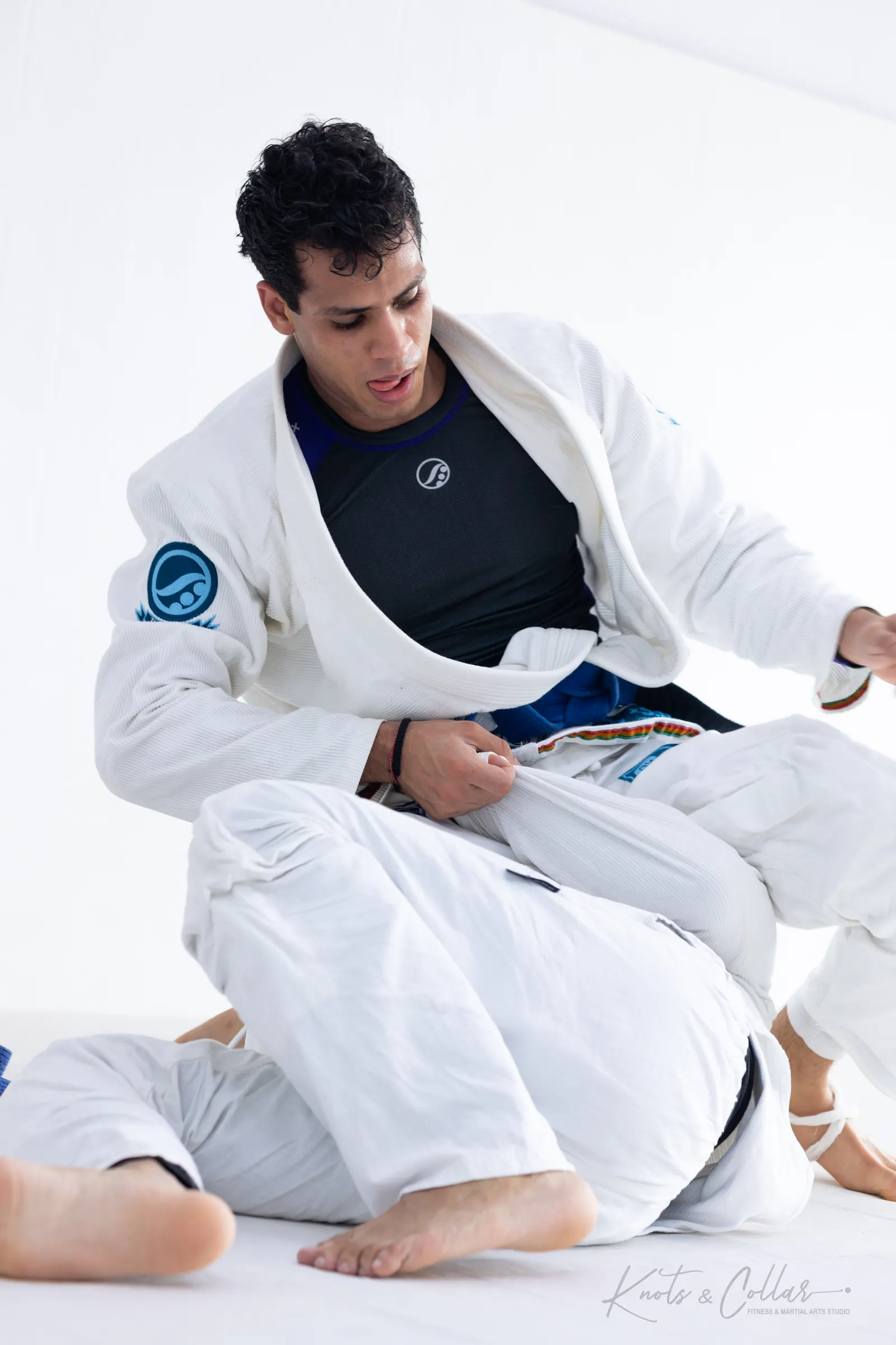 On the mat at Knots & Collar, the Brazilian Jiu-Jitsu studio in Defence Colony, New Delhi