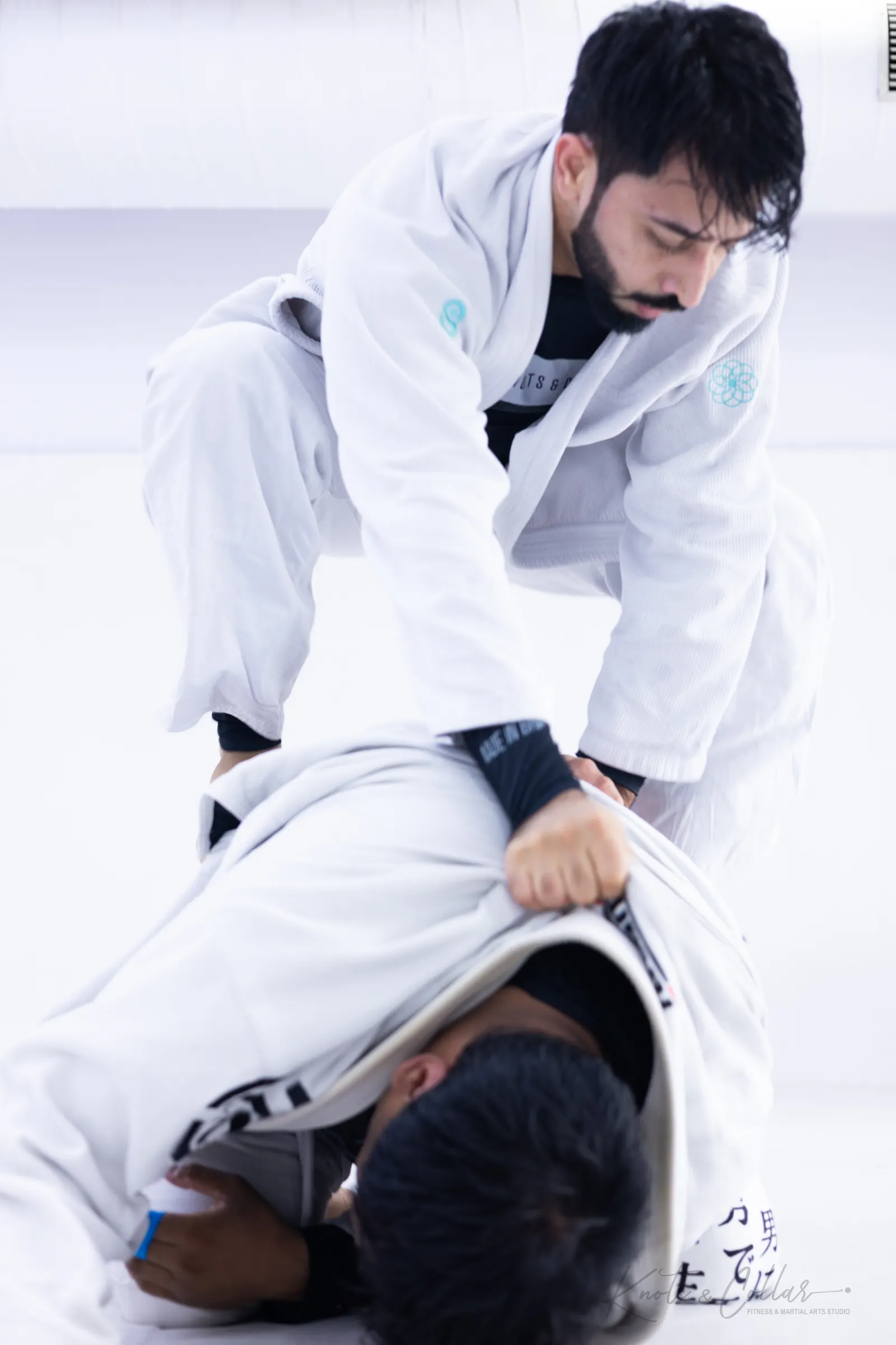 On the mat at Knots & Collar, the Brazilian Jiu-Jitsu studio in Defence Colony, New Delhi
