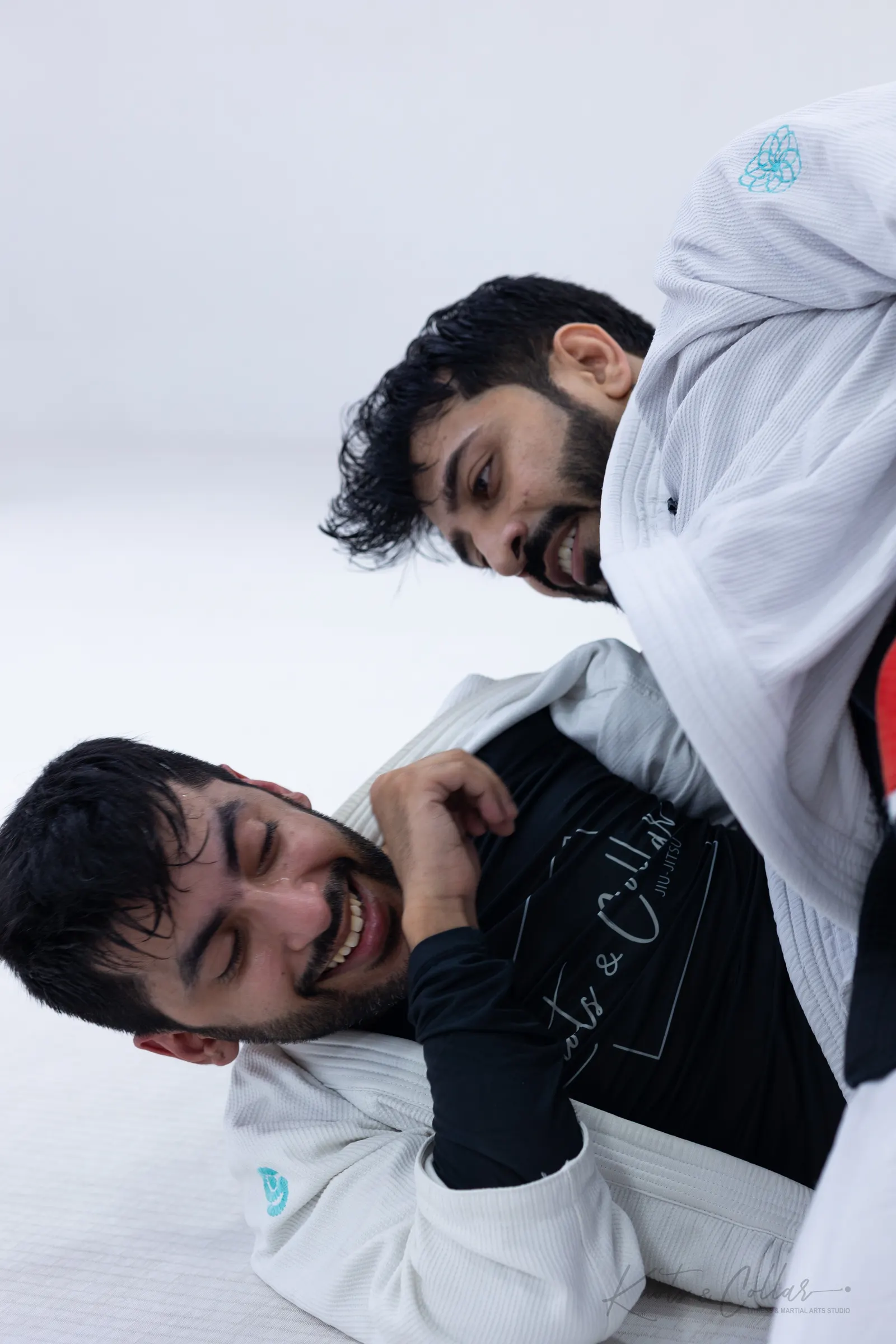 A jiu-jitsu session at Knots & Collar, Defence Colony, New Delhi
