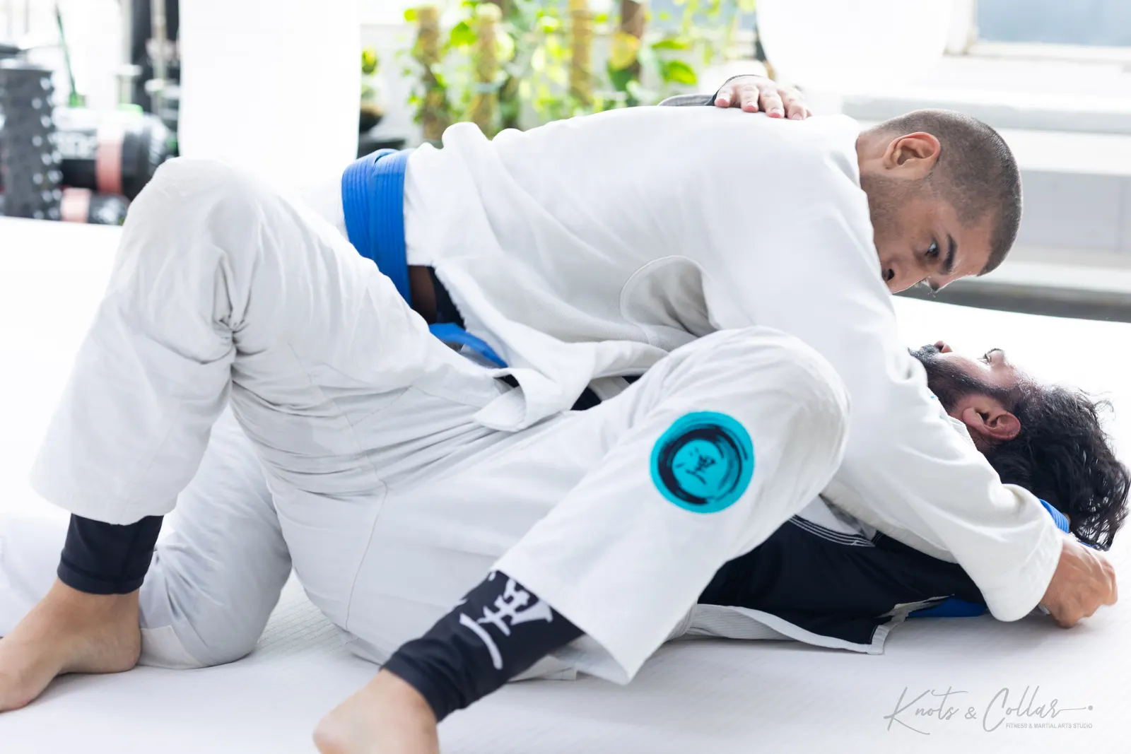 On the mat at Knots & Collar, the Brazilian Jiu-Jitsu studio in Defence Colony, New Delhi