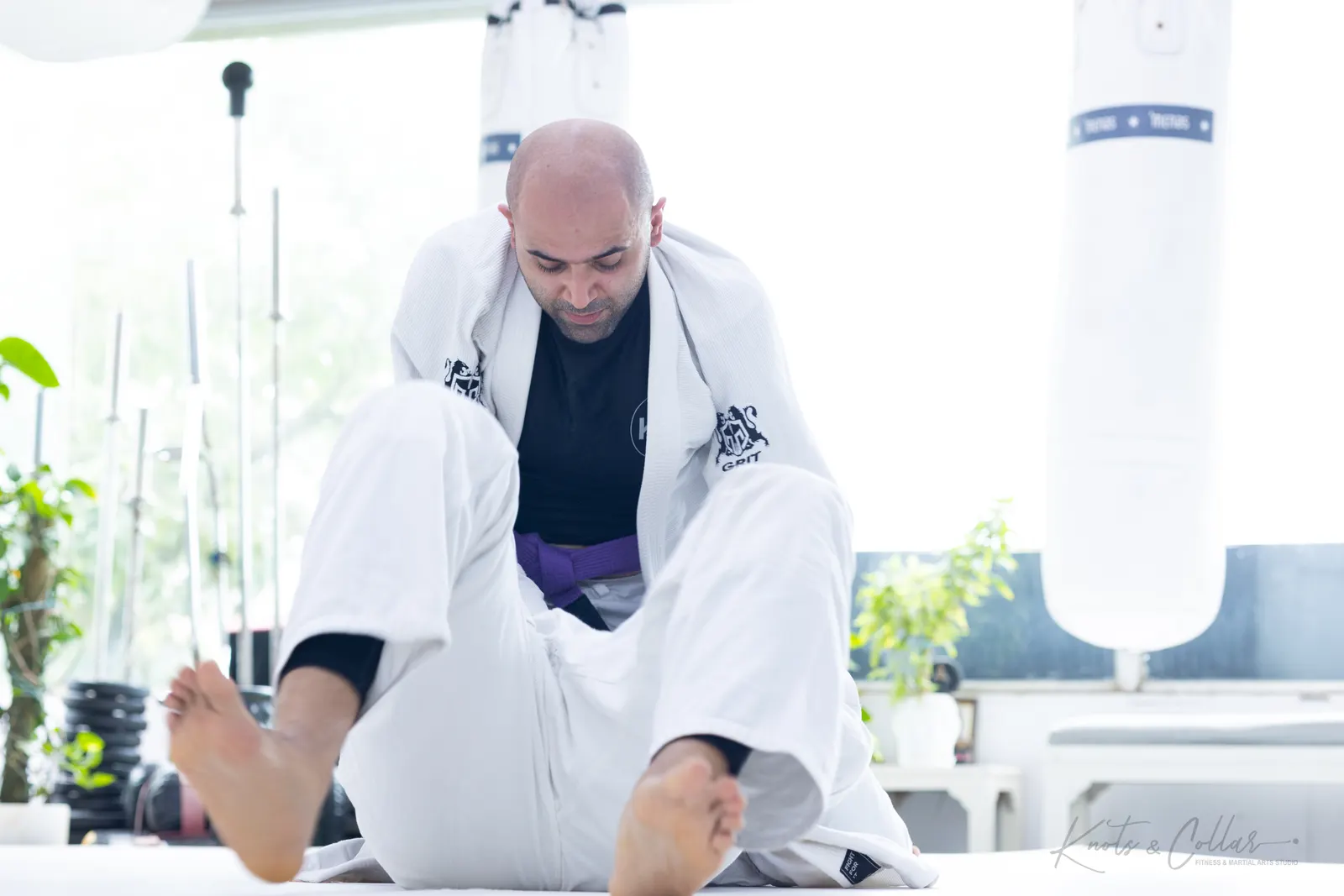 On the mat at Knots & Collar, the Brazilian Jiu-Jitsu studio in Defence Colony, New Delhi