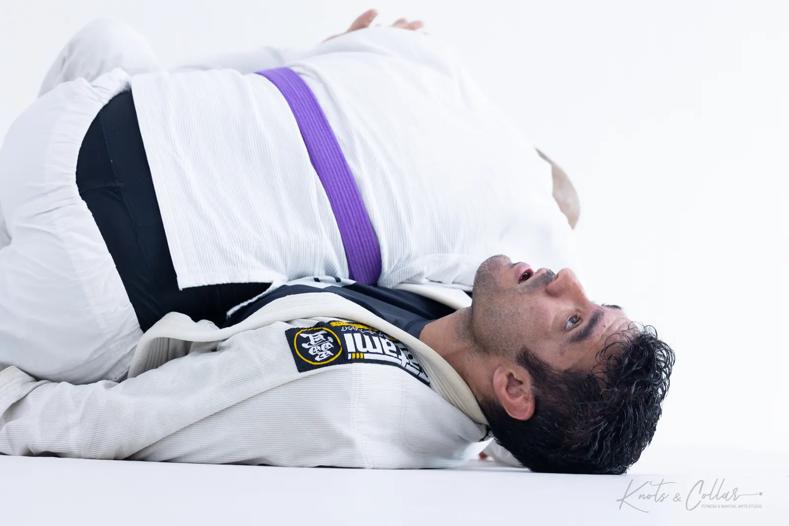 A jiu-jitsu session at Knots & Collar, Defence Colony, New Delhi