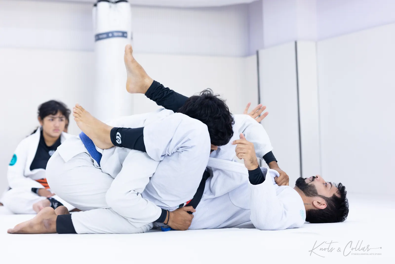 On the mat at Knots & Collar, the Brazilian Jiu-Jitsu studio in Defence Colony, New Delhi