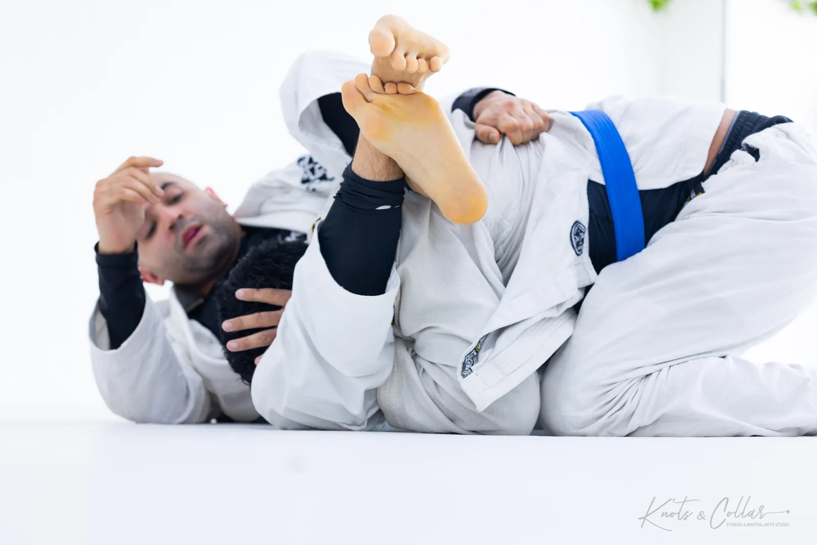 On the mat at Knots & Collar, the Brazilian Jiu-Jitsu studio in Defence Colony, New Delhi