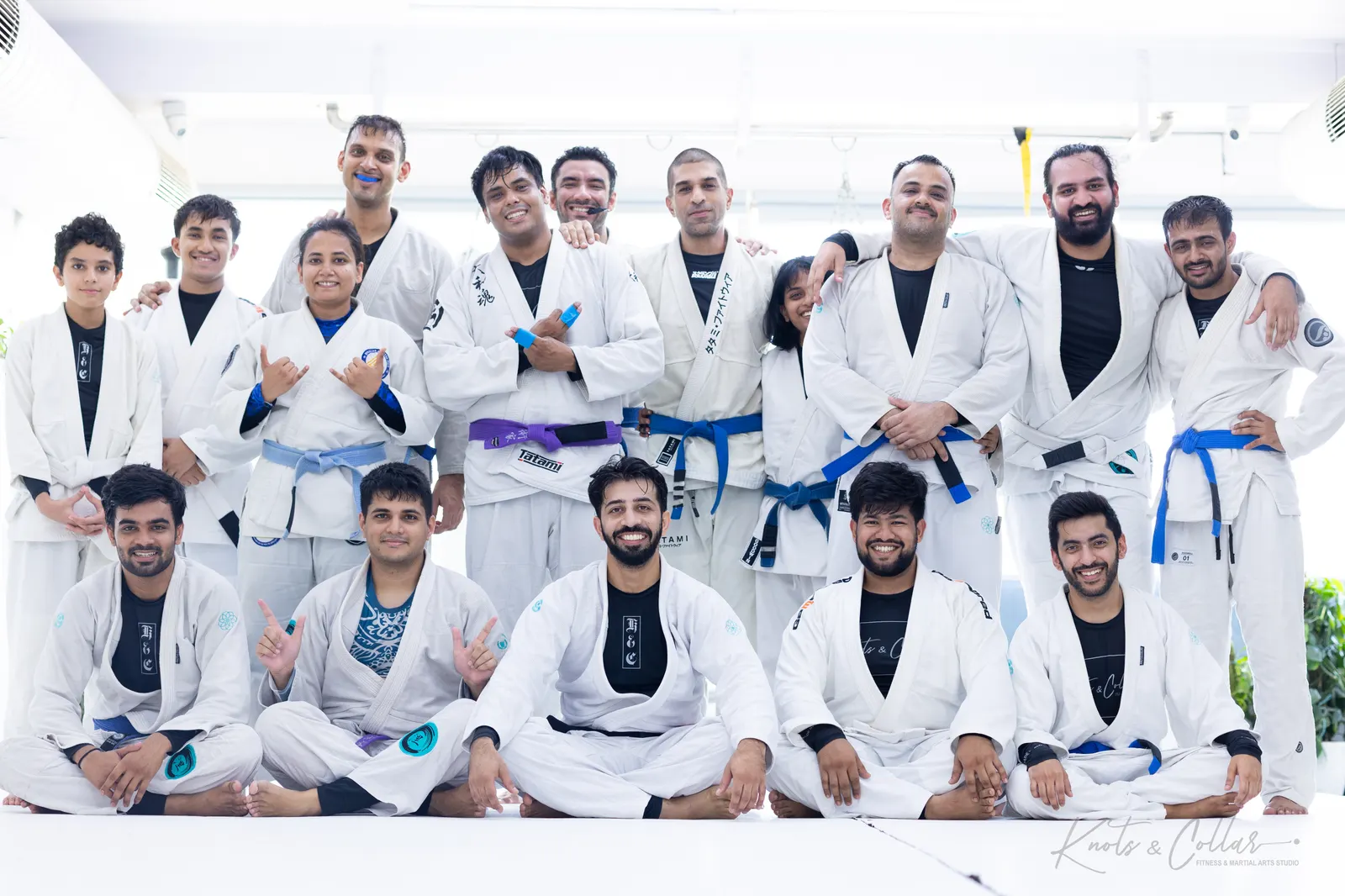 On the mat at Knots & Collar, the Brazilian Jiu-Jitsu studio in Defence Colony, New Delhi