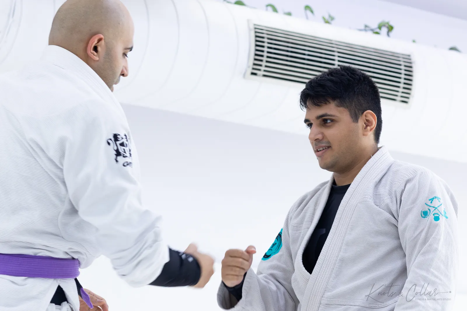 Grappling training at Knots & Collar, Defence Colony, New Delhi