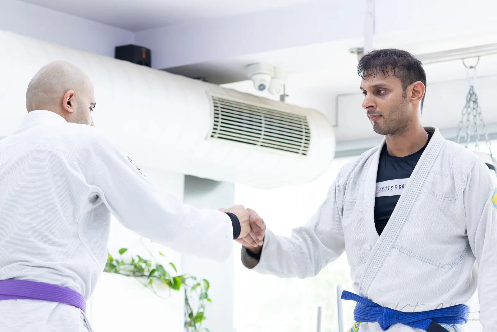 Brazilian Jiu-Jitsu training at Knots & Collar, Defence Colony, New Delhi