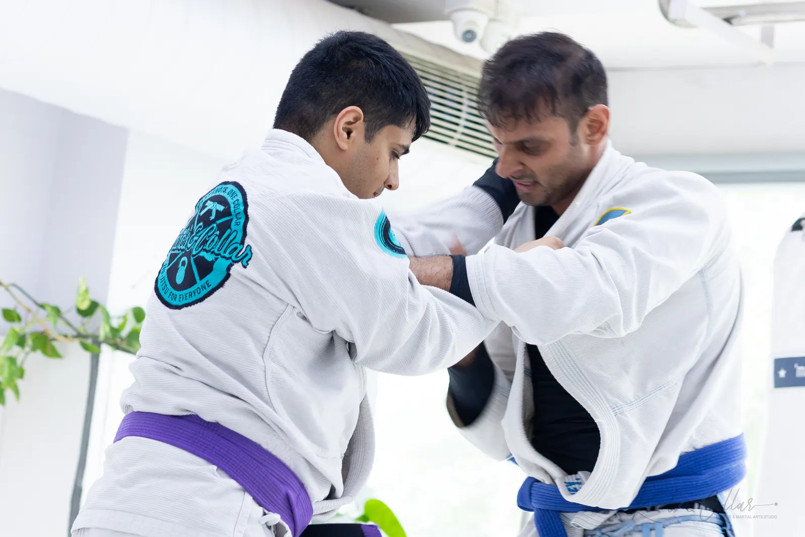 Grappling training at Knots & Collar, Defence Colony, New Delhi