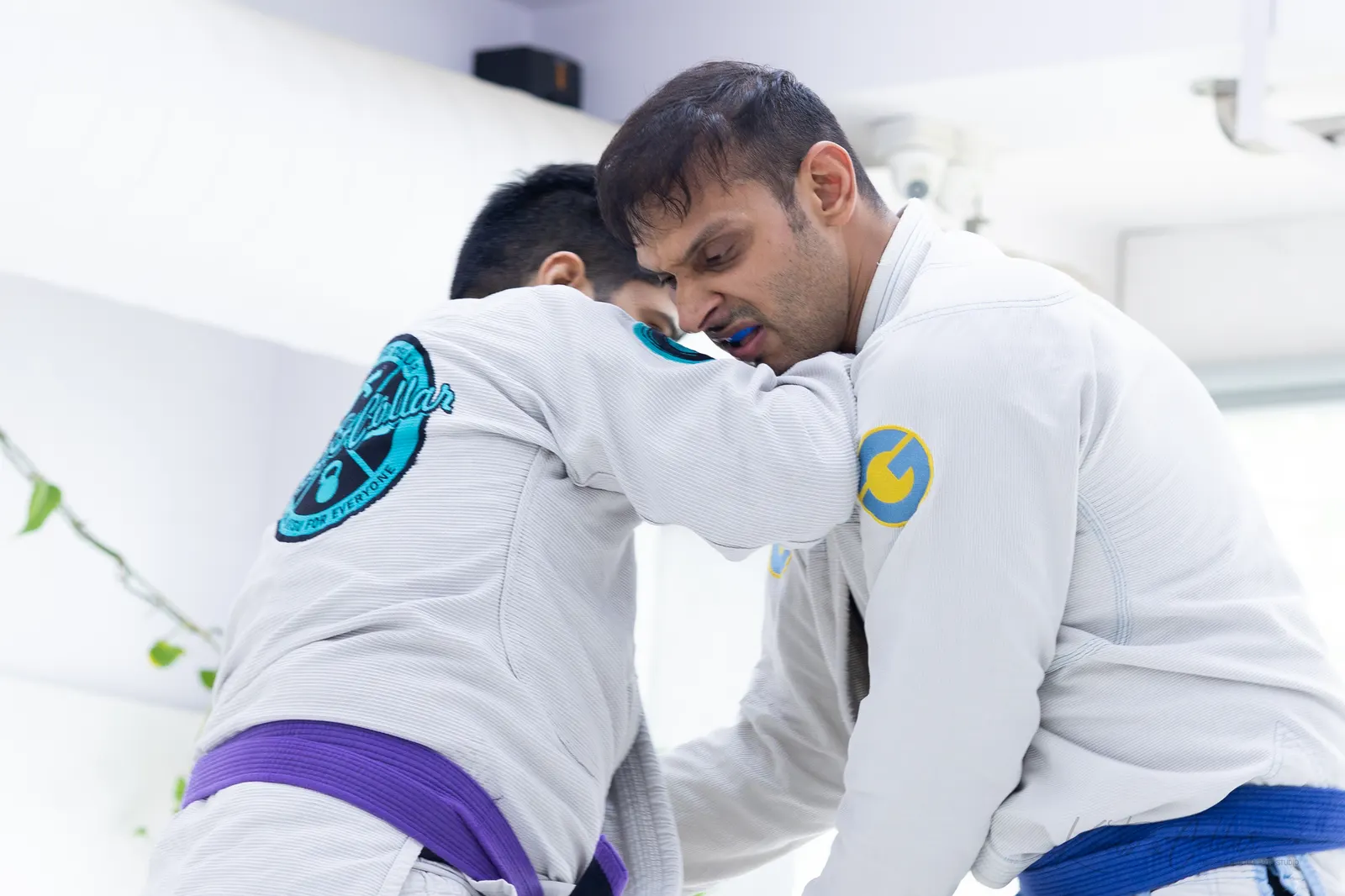 A Brazilian Jiu-Jitsu class at Knots & Collar, Defence Colony, New Delhi