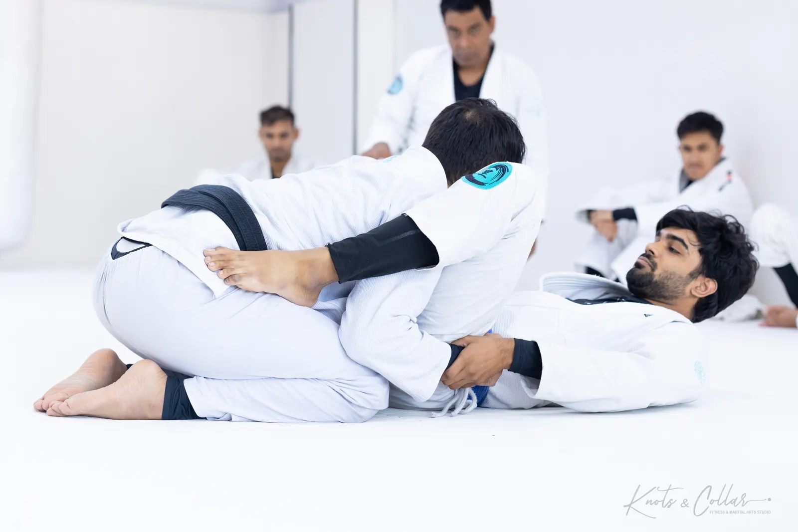 A Brazilian Jiu-Jitsu class at Knots & Collar, Defence Colony, New Delhi
