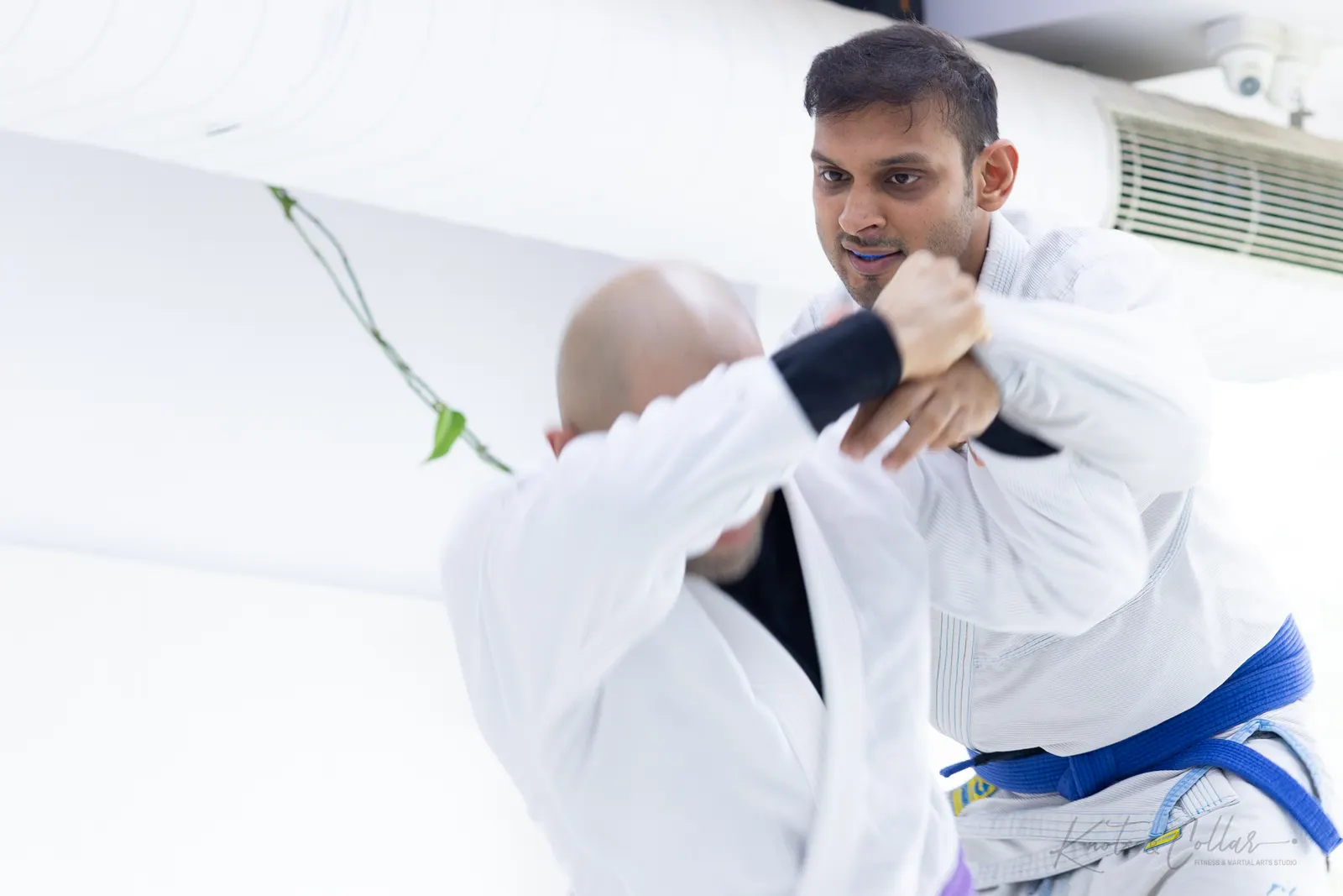 A Brazilian Jiu-Jitsu class at Knots & Collar, Defence Colony, New Delhi