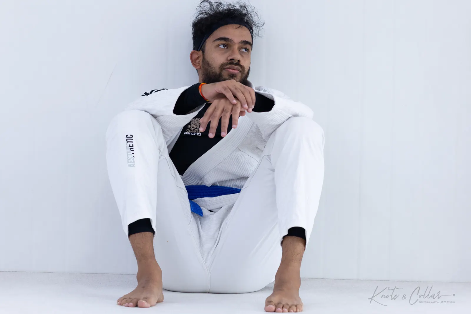 A jiu-jitsu session at Knots & Collar, Defence Colony, New Delhi
