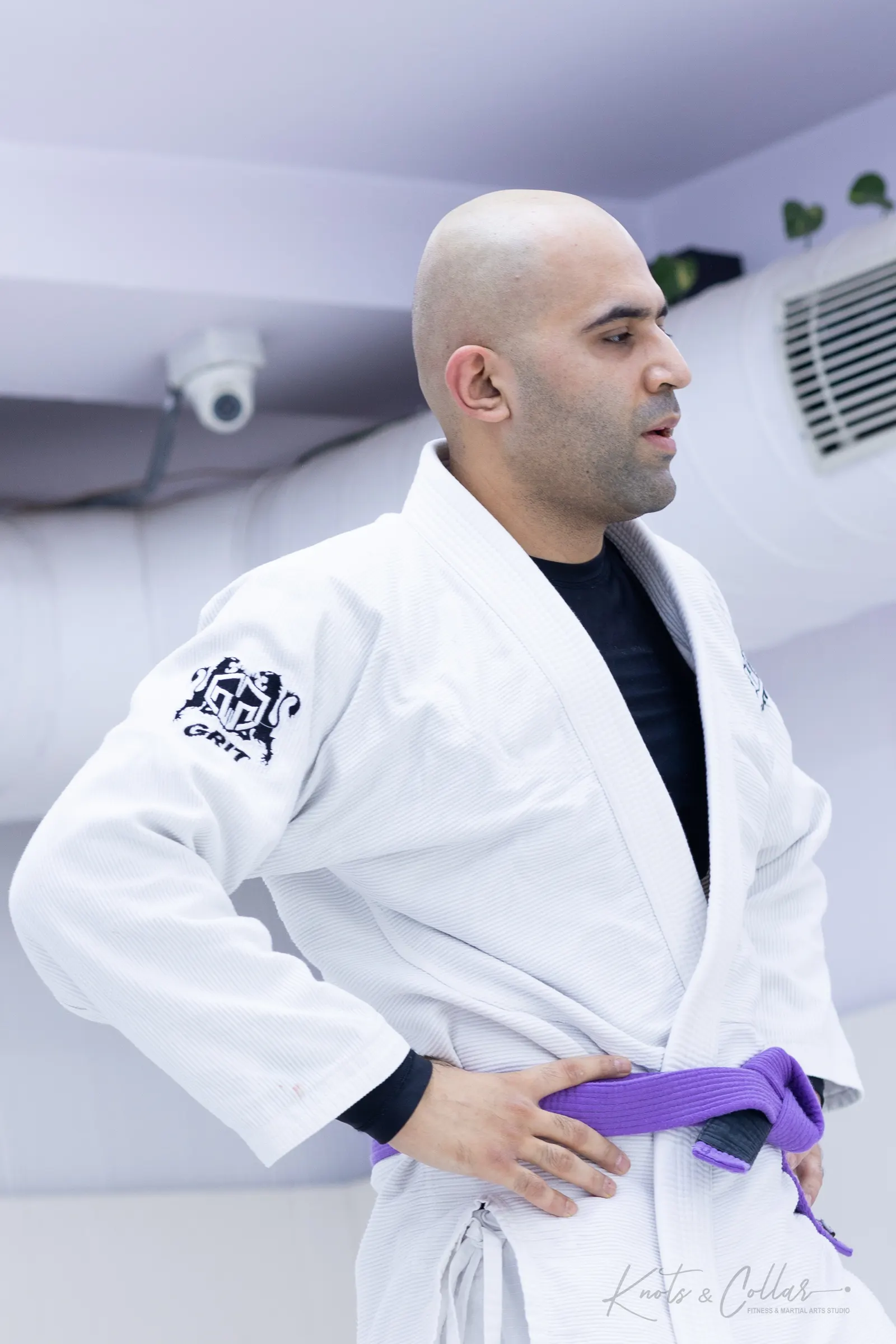 A jiu-jitsu session at Knots & Collar, Defence Colony, New Delhi
