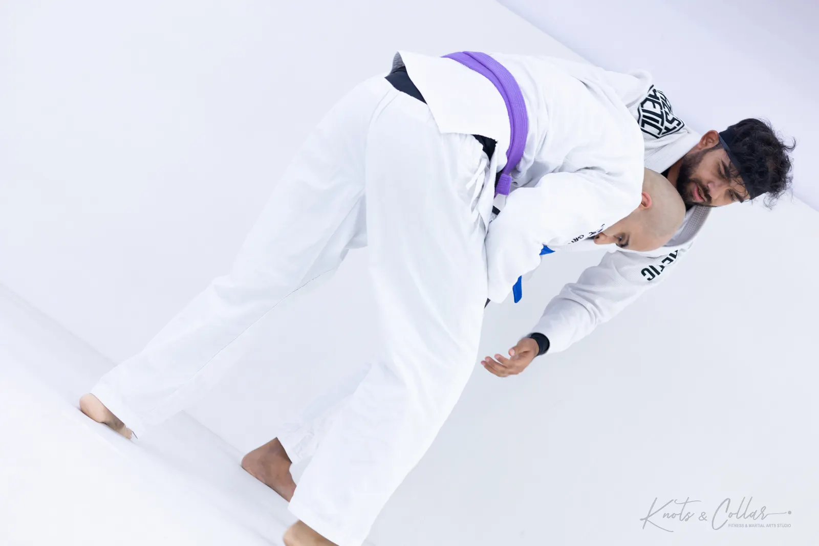 A jiu-jitsu session at Knots & Collar, Defence Colony, New Delhi