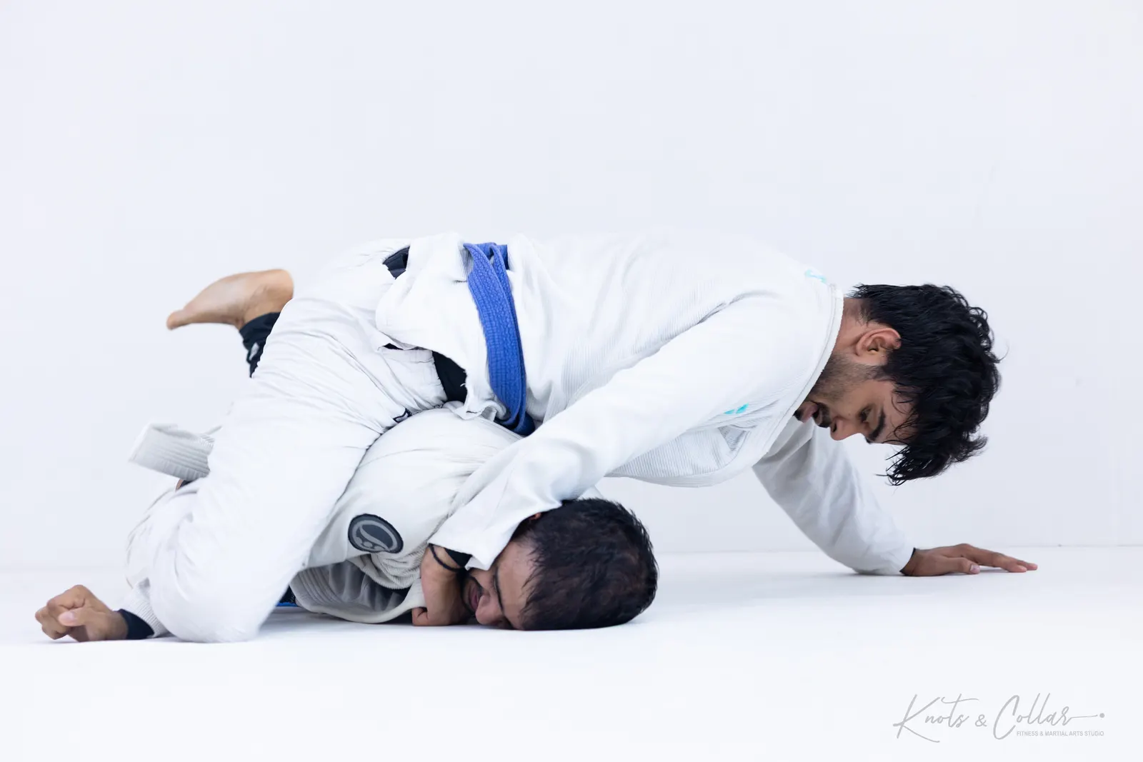 On the mat at Knots & Collar, the Brazilian Jiu-Jitsu studio in Defence Colony, New Delhi