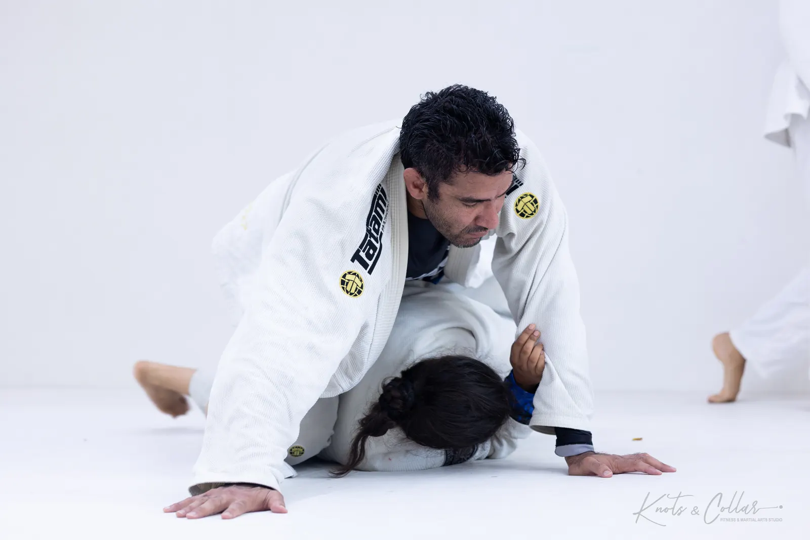A Brazilian Jiu-Jitsu class at Knots & Collar, Defence Colony, New Delhi
