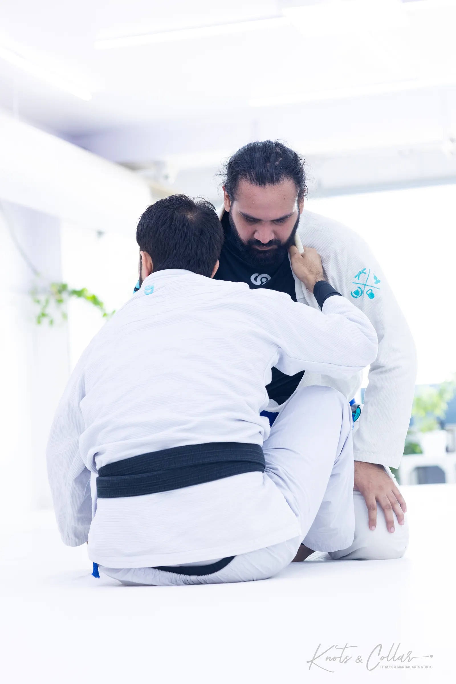 A Brazilian Jiu-Jitsu class at Knots & Collar, Defence Colony, New Delhi