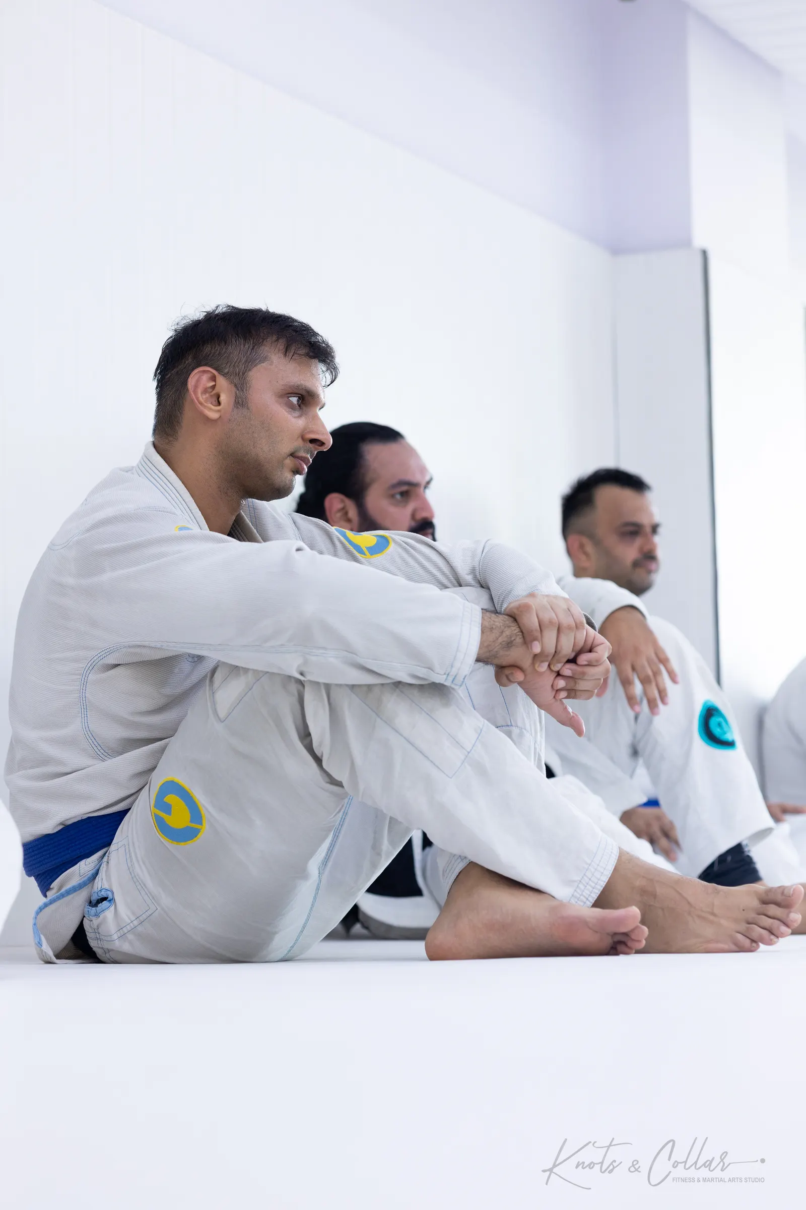 A jiu-jitsu session at Knots & Collar, Defence Colony, New Delhi