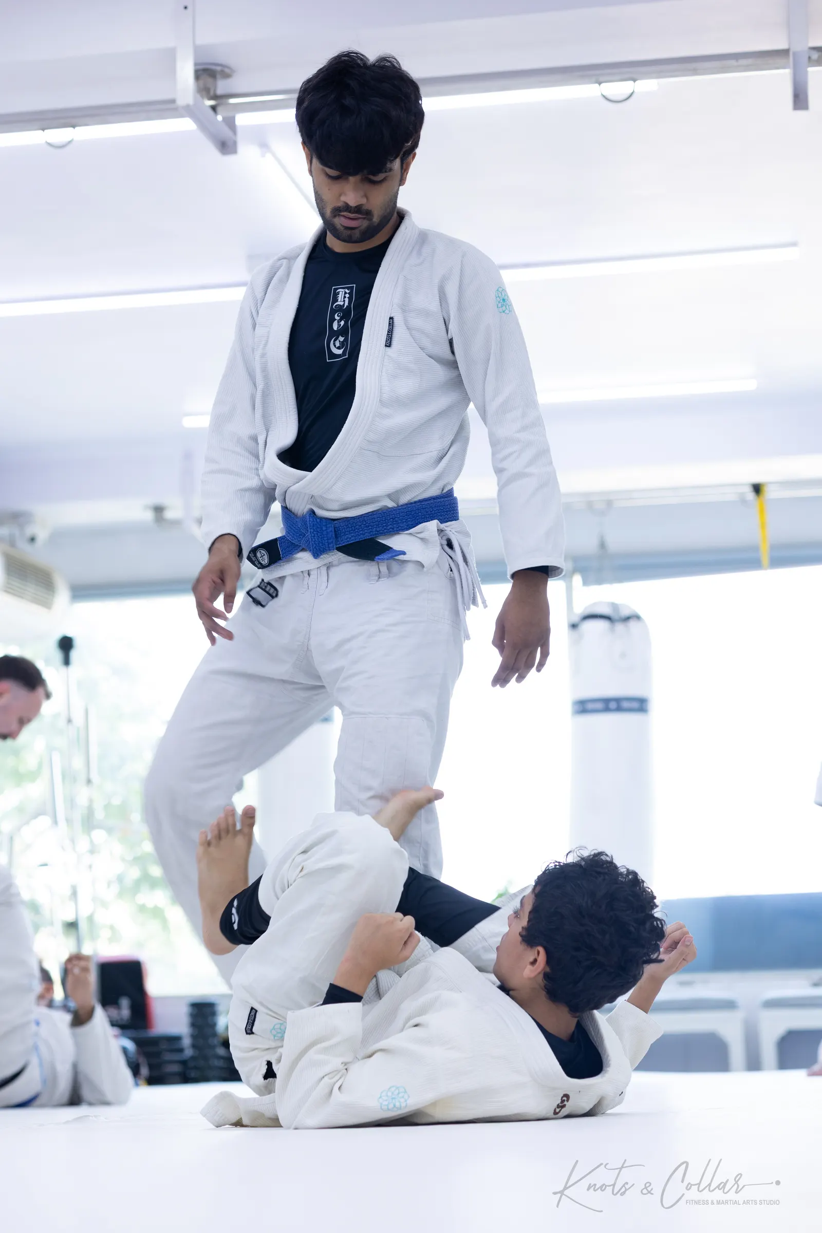 Brazilian Jiu-Jitsu training at Knots & Collar, Defence Colony, New Delhi