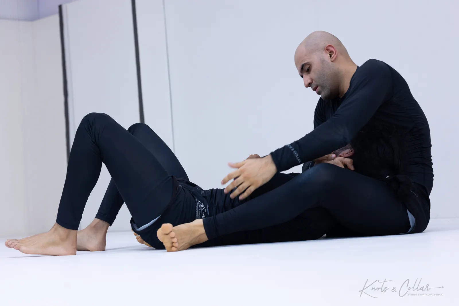 On the mat at Knots & Collar, the Brazilian Jiu-Jitsu studio in Defence Colony, New Delhi