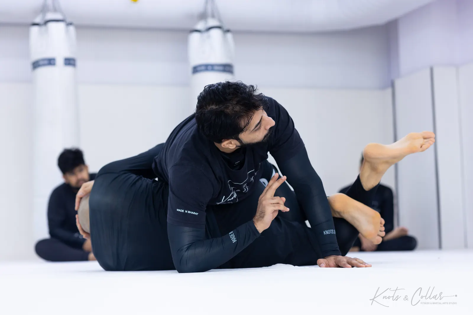 Brazilian Jiu-Jitsu training at Knots & Collar, Defence Colony, New Delhi