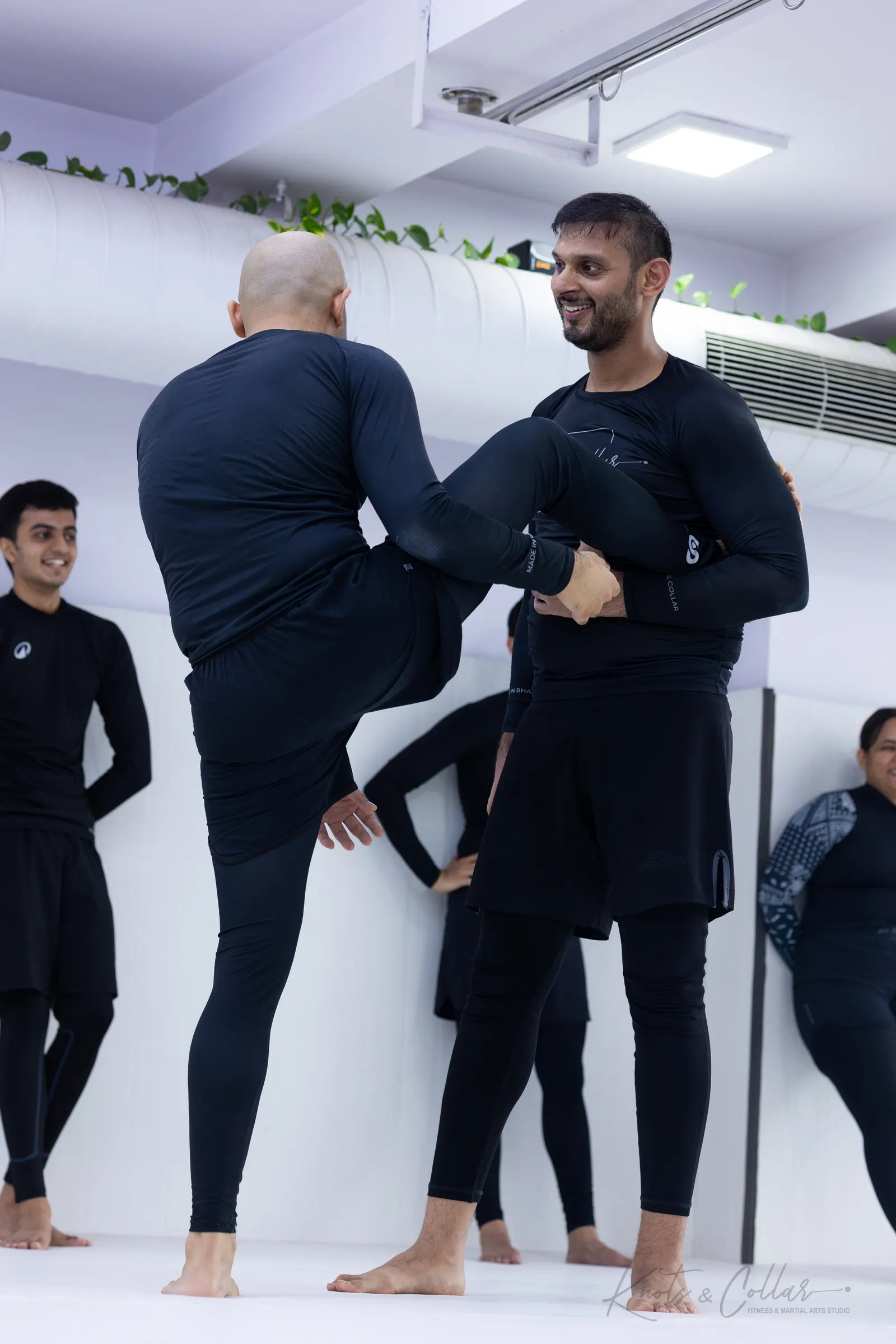 Grappling training at Knots & Collar, Defence Colony, New Delhi