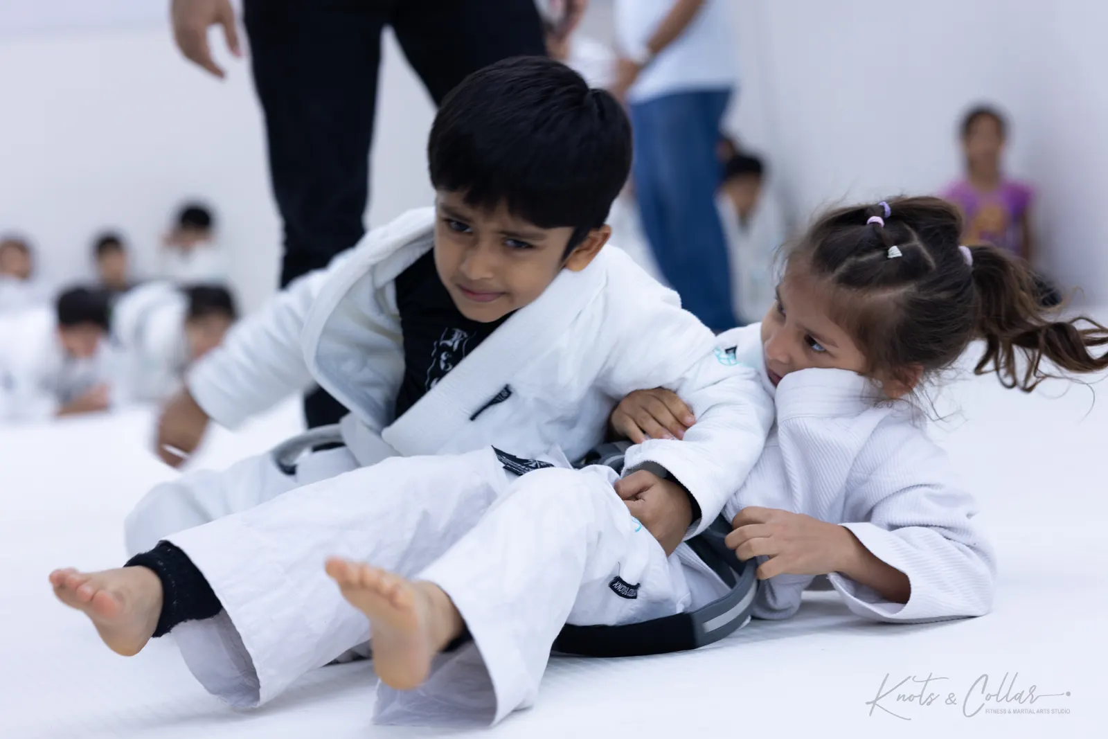A Brazilian Jiu-Jitsu class at Knots & Collar, Defence Colony, New Delhi