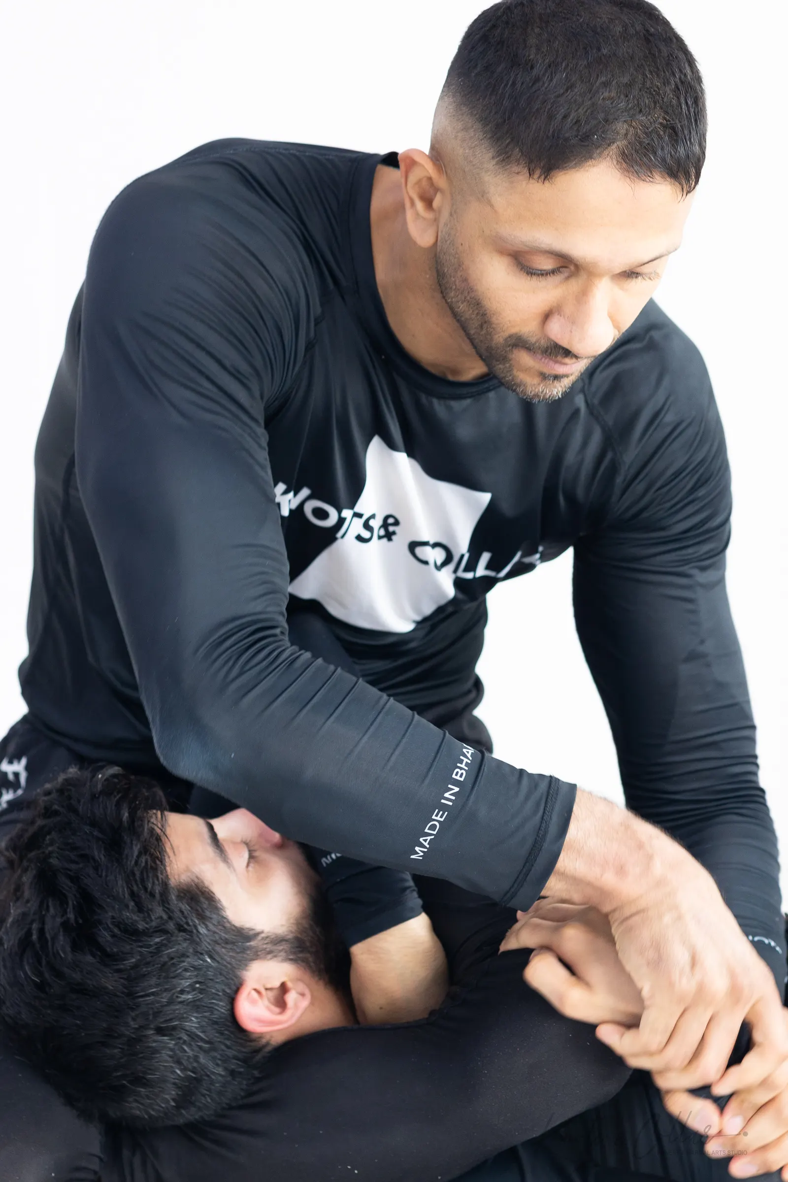 On the mat at Knots & Collar, the Brazilian Jiu-Jitsu studio in Defence Colony, New Delhi